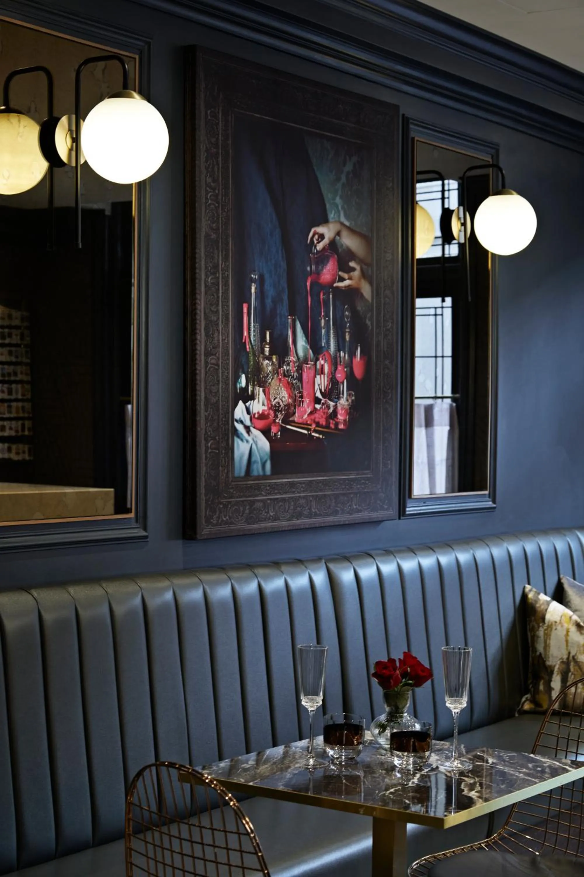 Seating area in The House of Toby