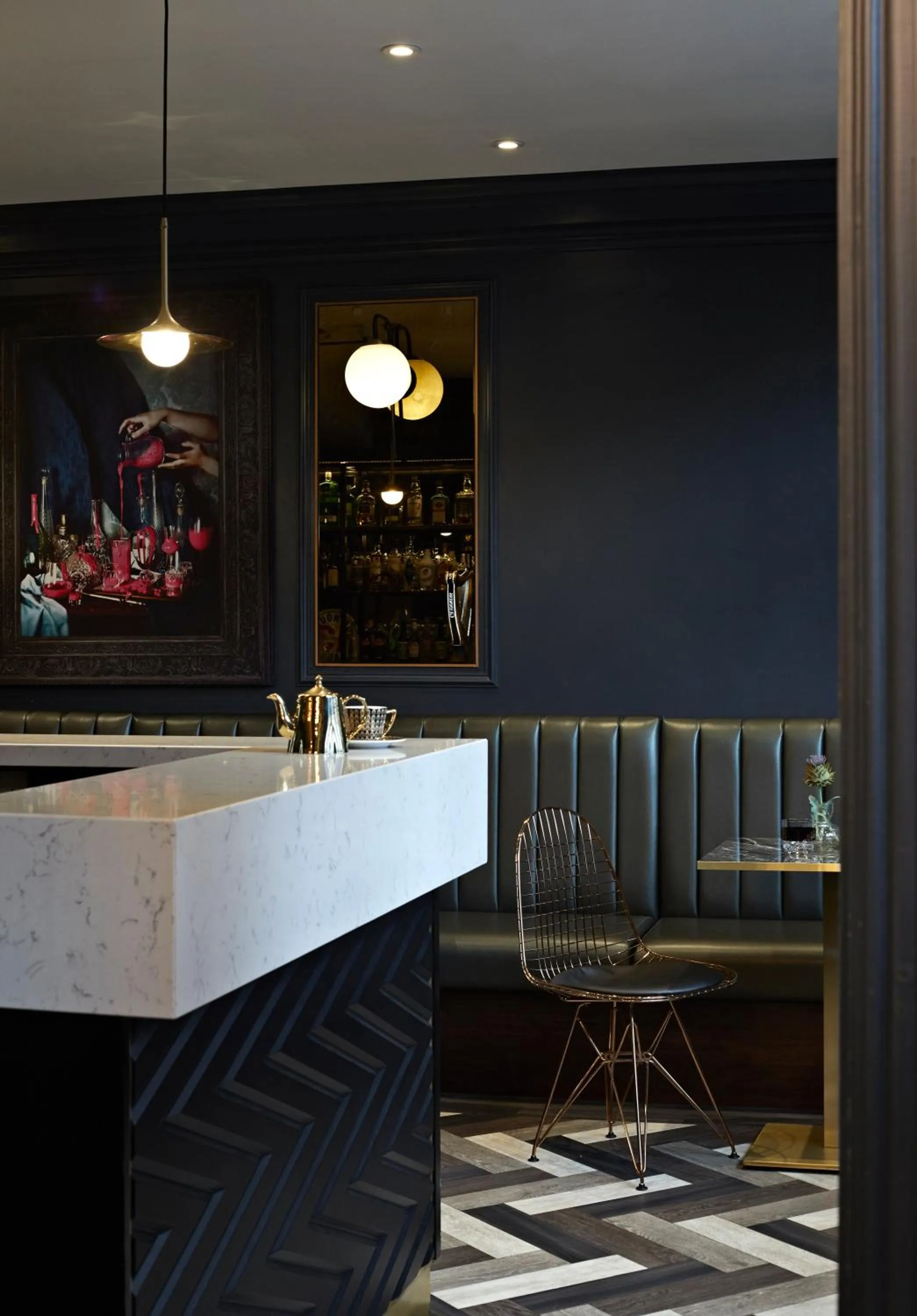 Seating area in The House of Toby