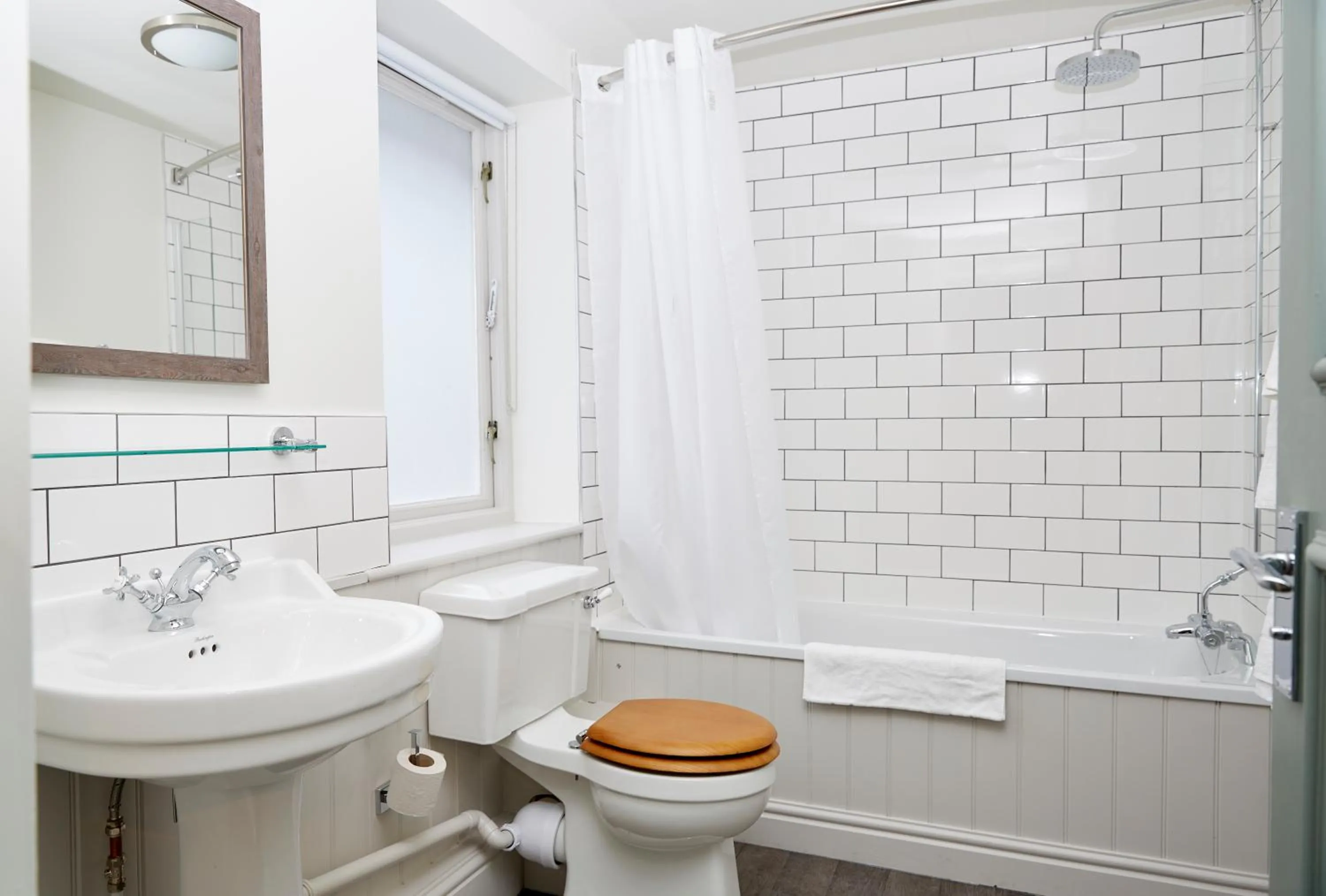 Bathroom in Governors House by Greene King Inns