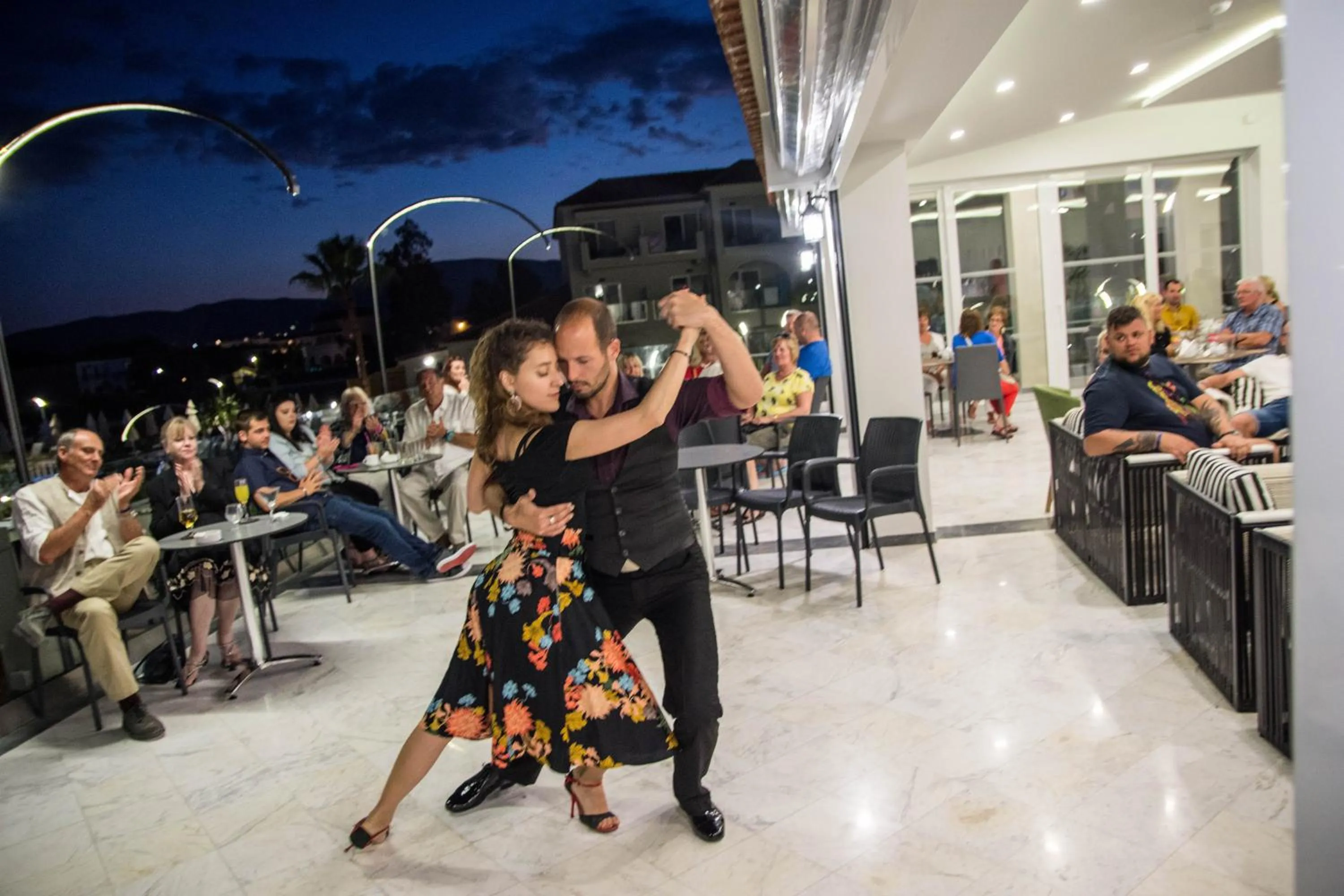 Evening entertainment in Exotica Hotel & Spa by Zante Plaza