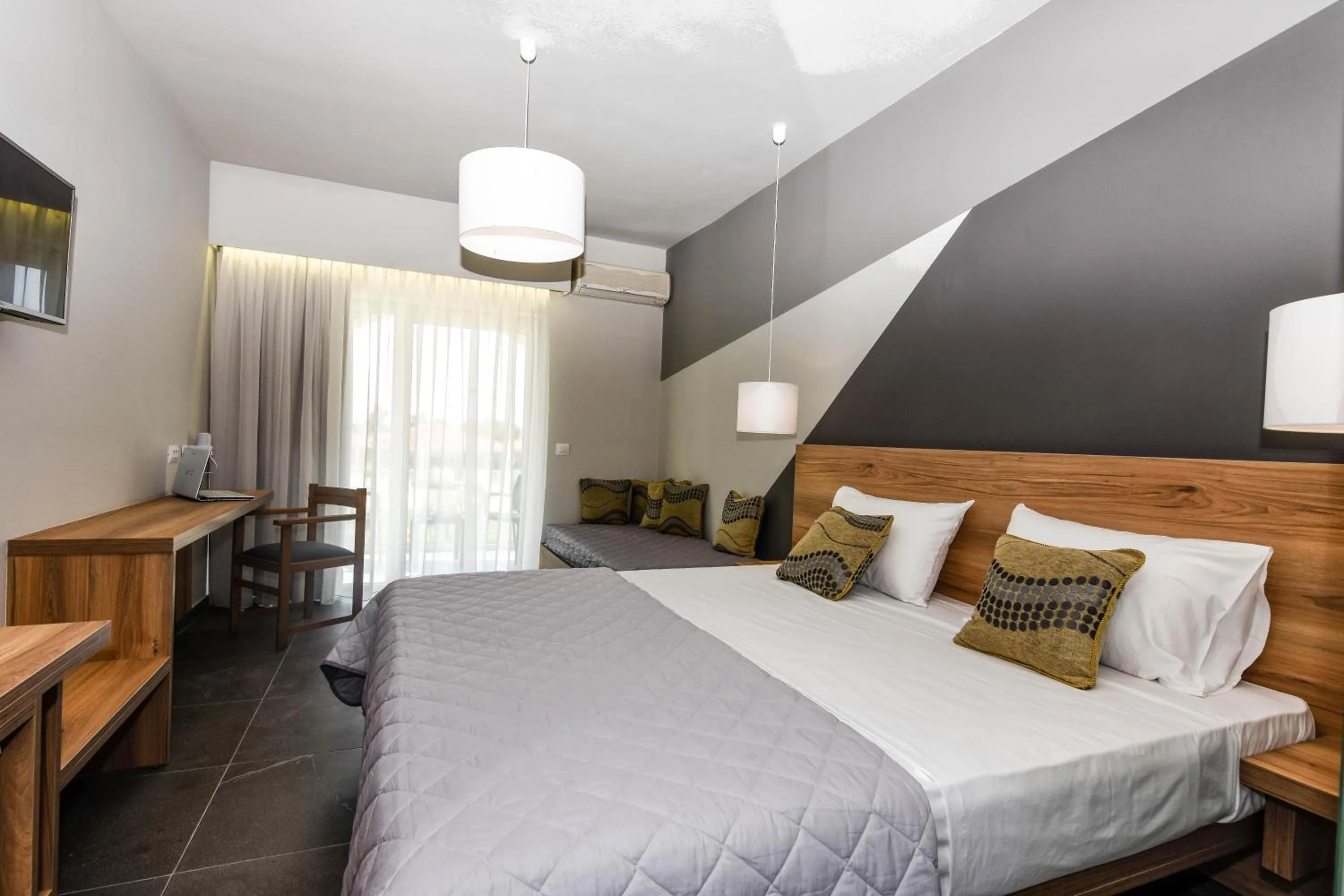 Photo of the whole room, Bed in Exotica Hotel & Spa by Zante Plaza