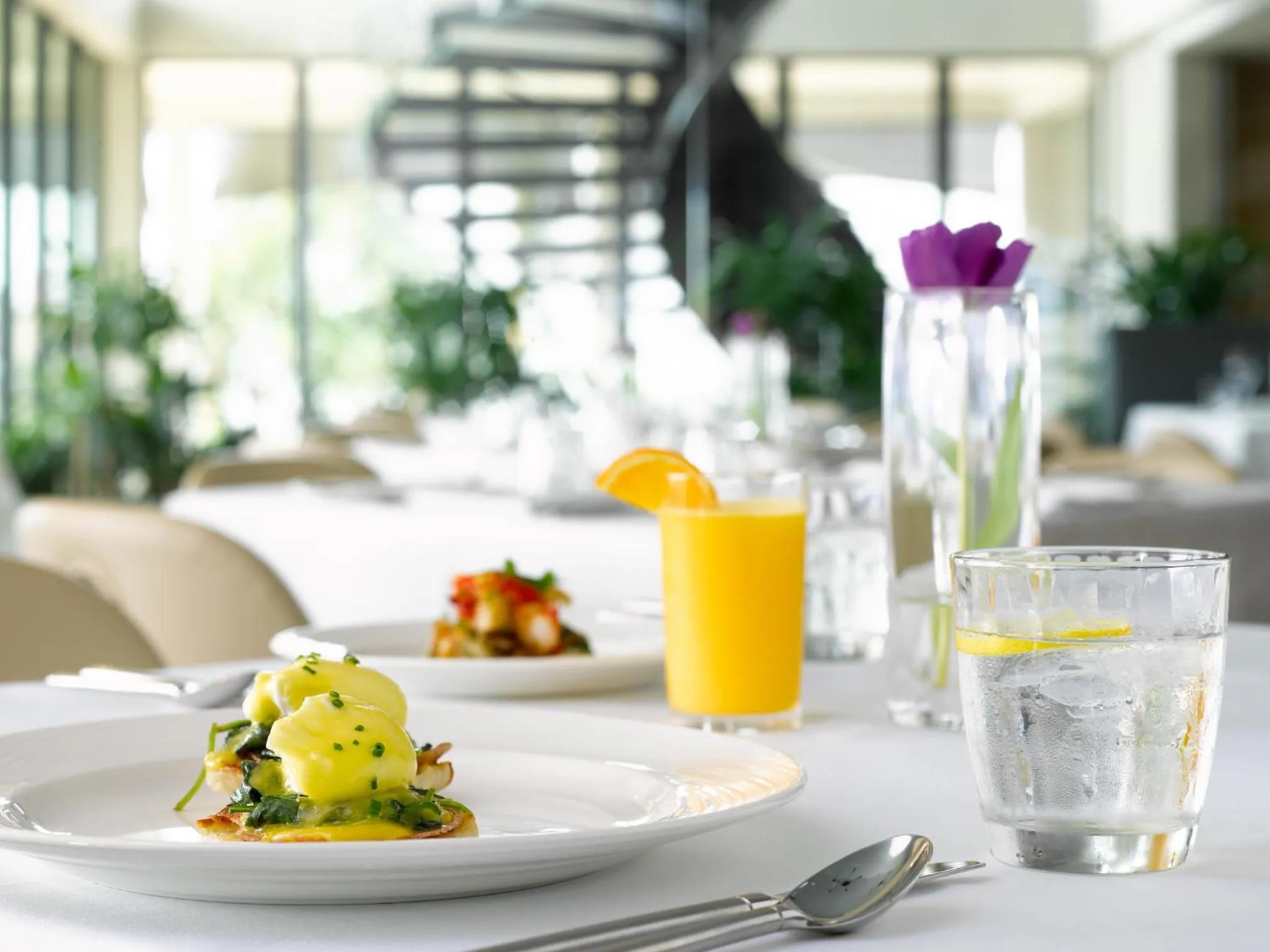 Food close-up in The Loren at Pink Beach