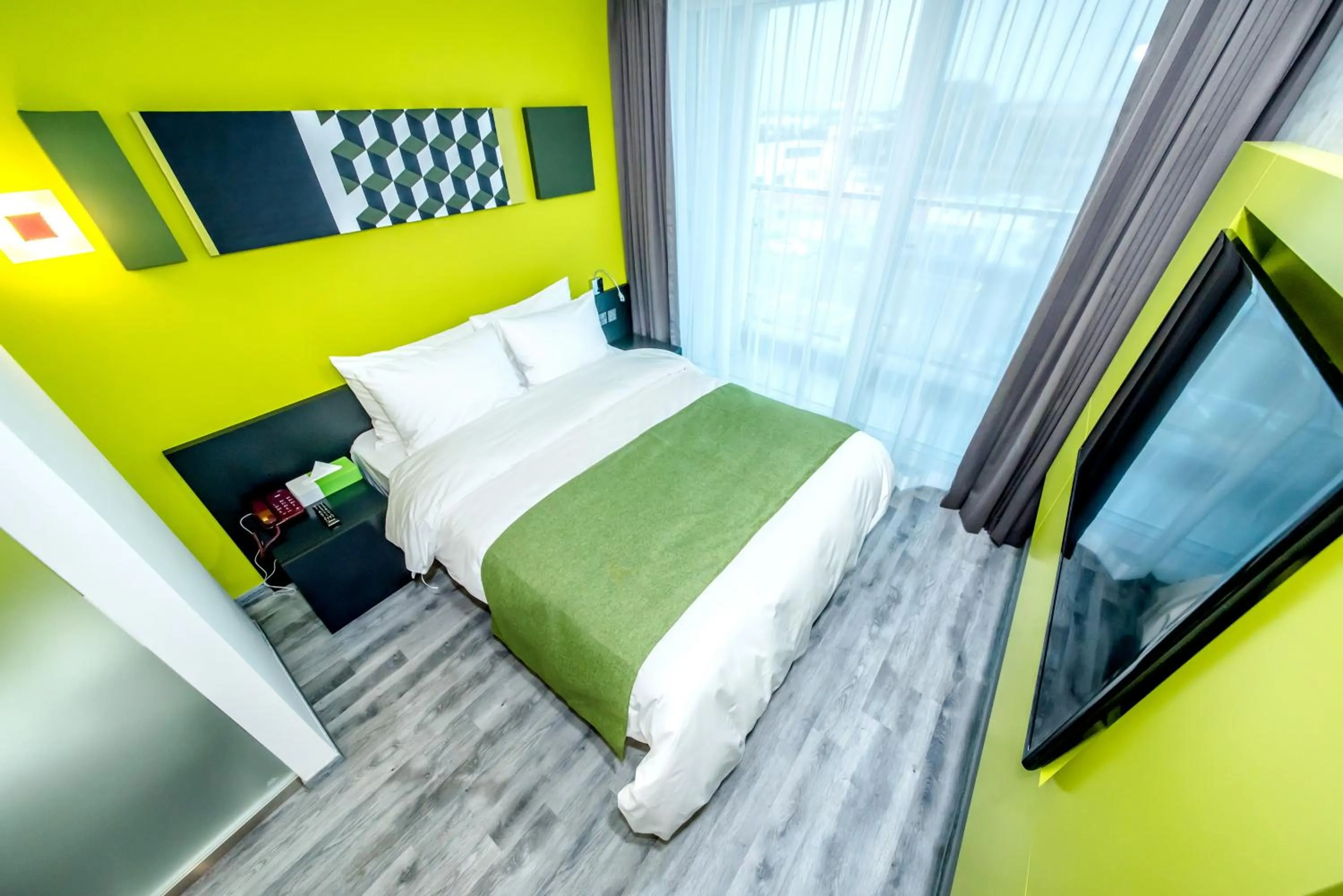 Bedroom, Bed in Co-op City Hotel Seongsan