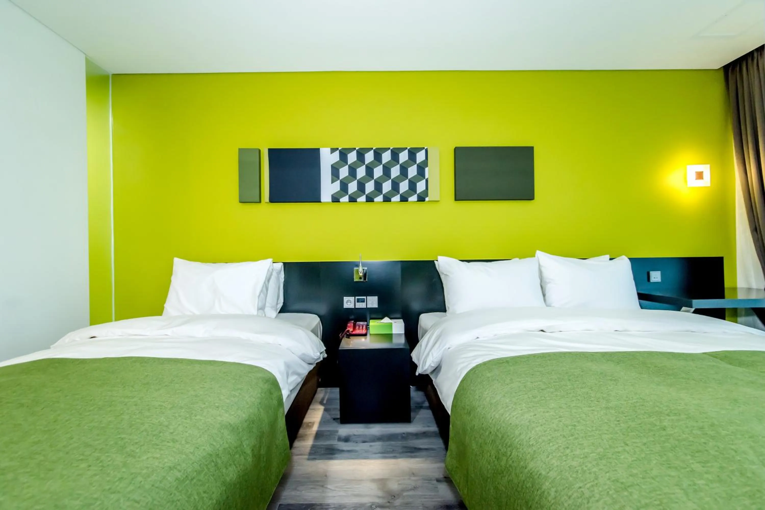 Bedroom, Bed in Co-op City Hotel Seongsan