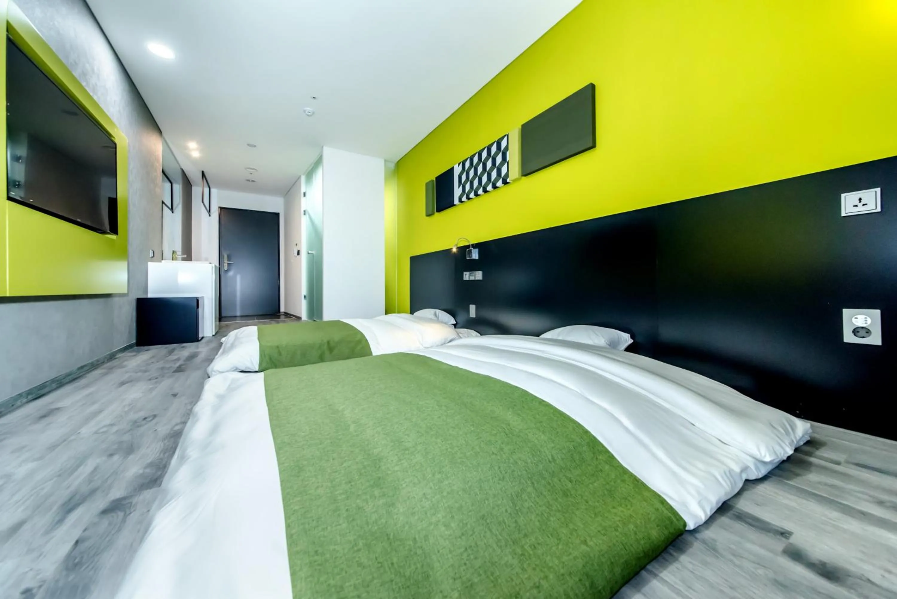 Bedroom, Bed in Co-op City Hotel Seongsan