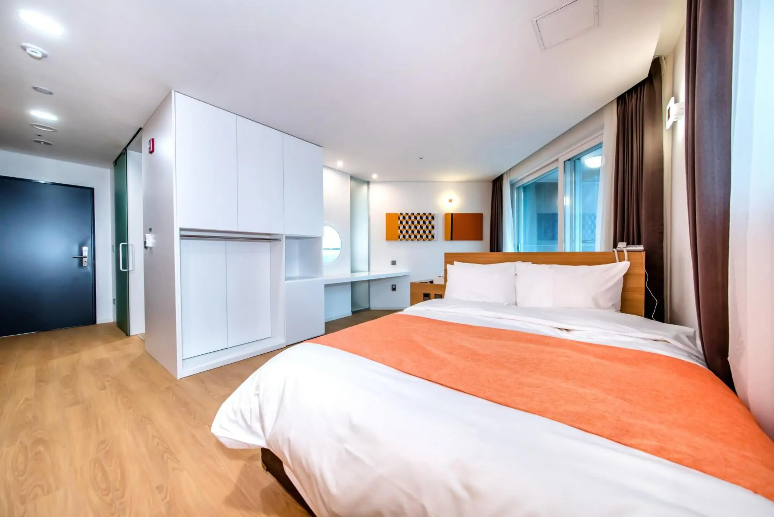 Executive Double Room with Sea View in Co-op City Hotel Seongsan Executive Double Room with Sea View in Co-op City Hotel Seongsan