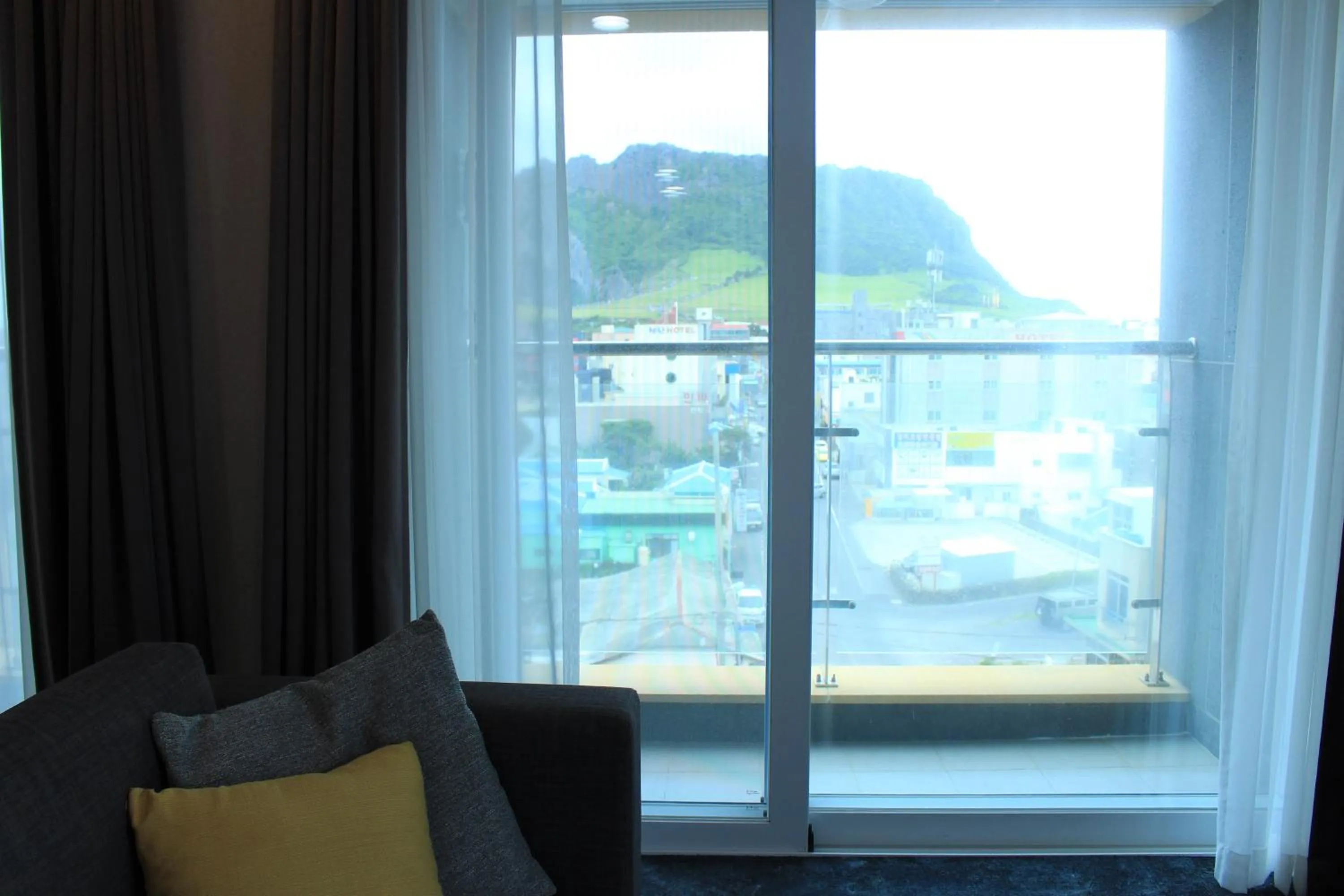 Mountain view in Co-op City Hotel Seongsan