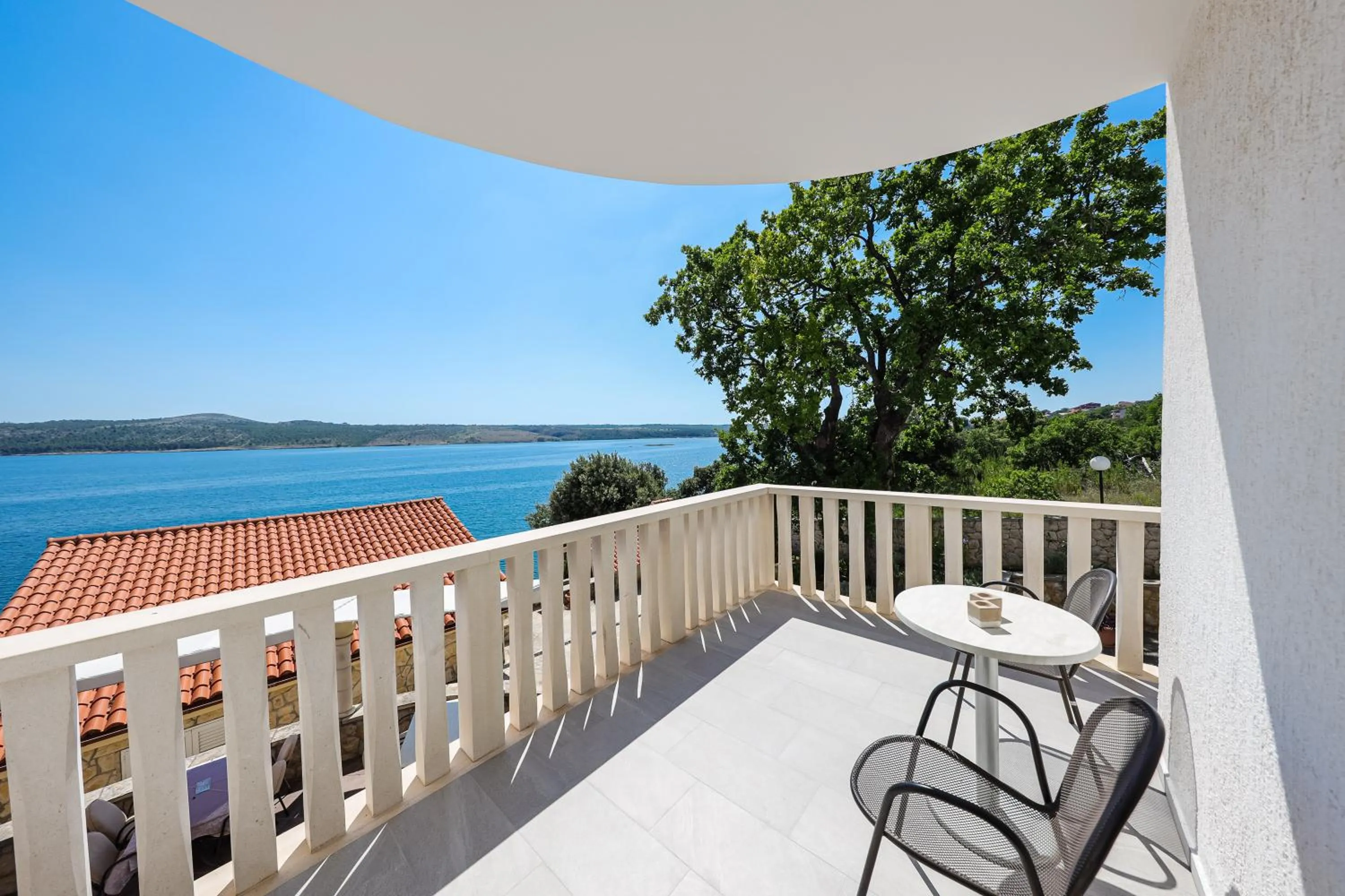 Balcony/Terrace in Hotel Lucija