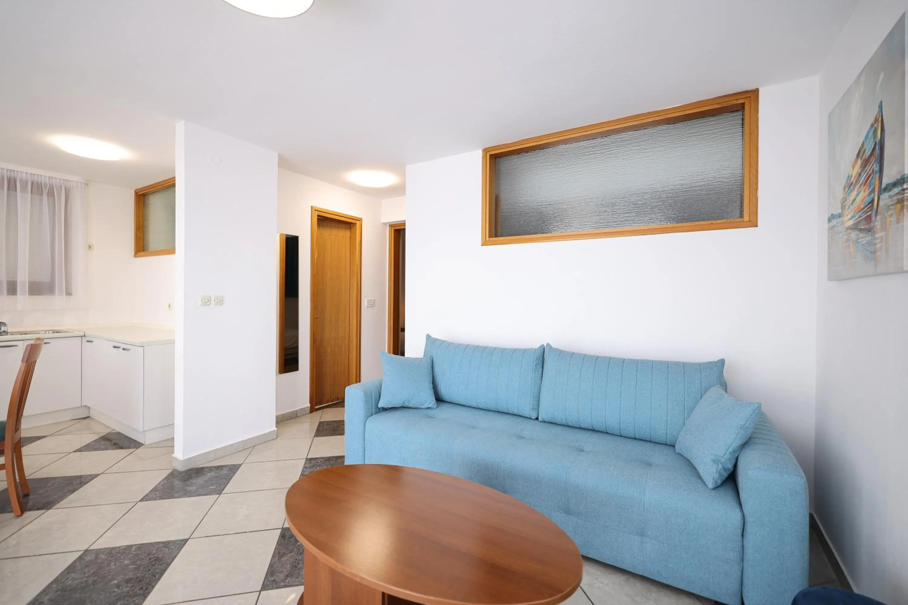 Living room in Hotel Lucija