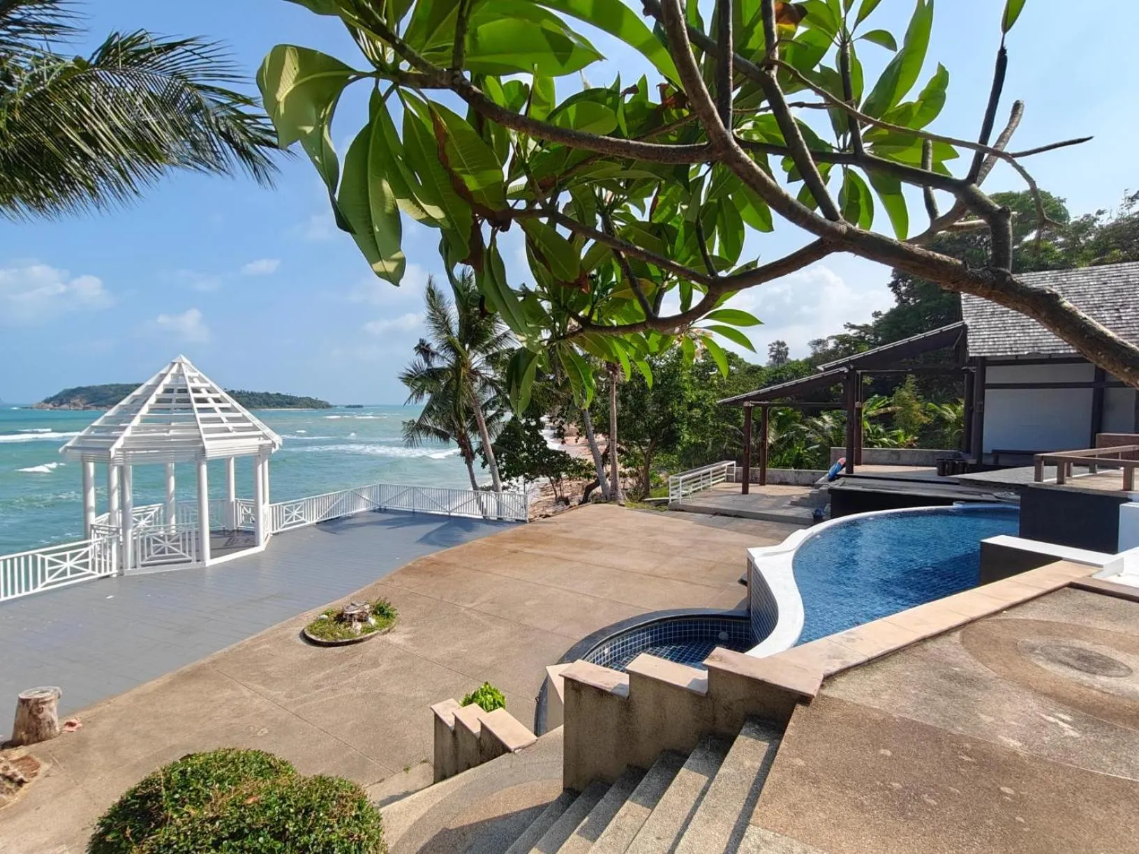Sea view in Bhundhari Resort & Villas Samui