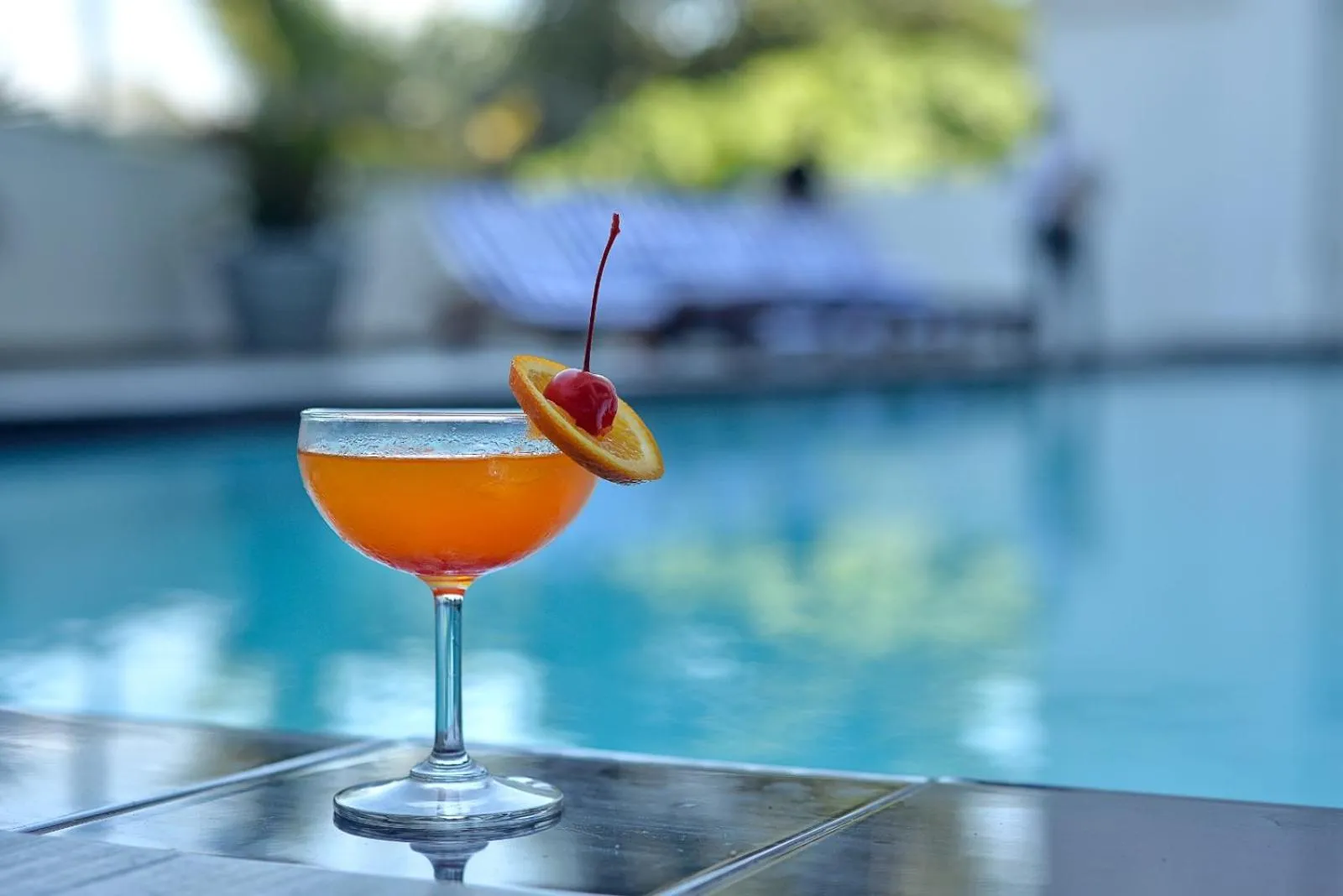 Pool view in Royal Kandyan Hotel