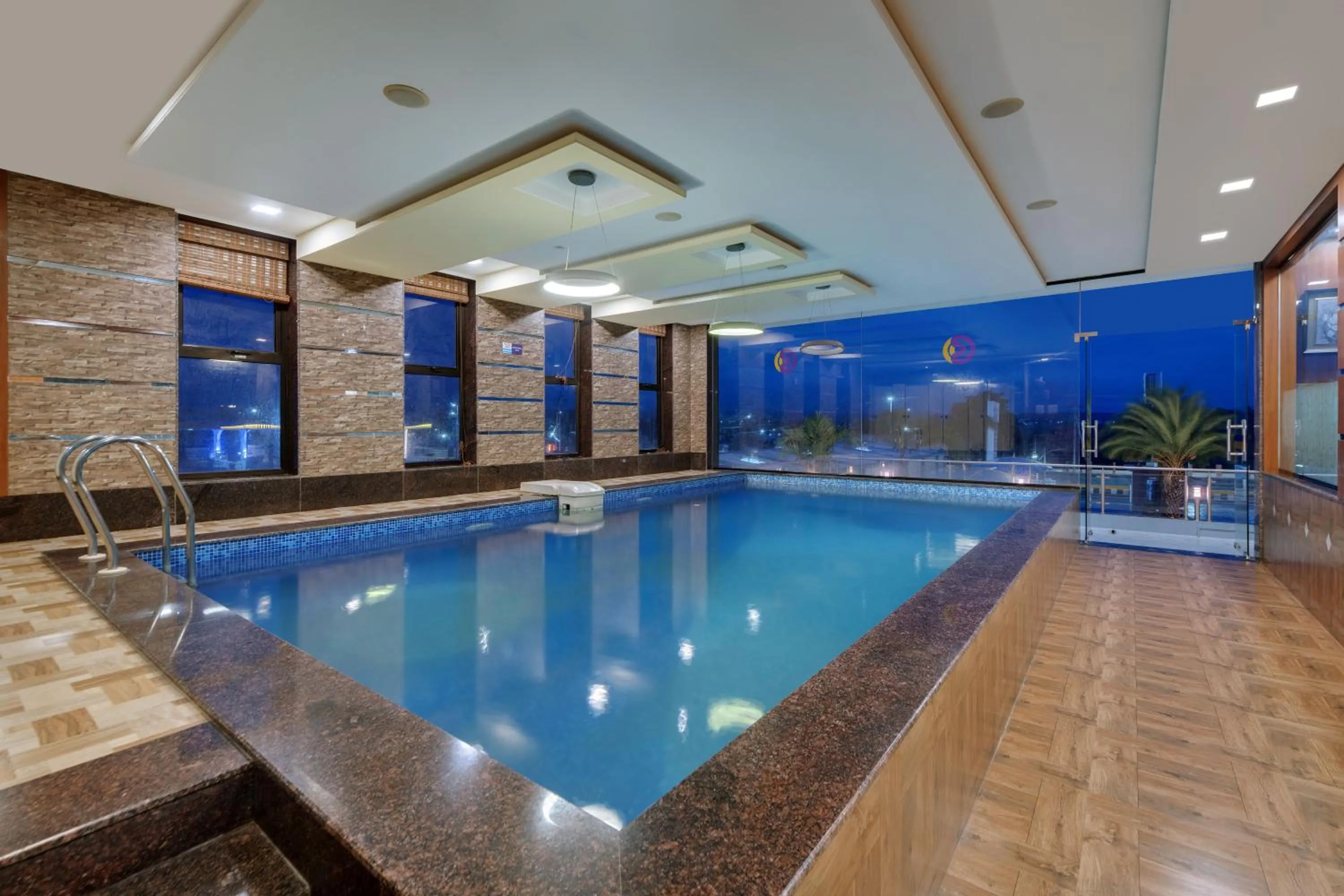 Swimming pool in Click Hotel Sagar Plaza Chakan, Pune