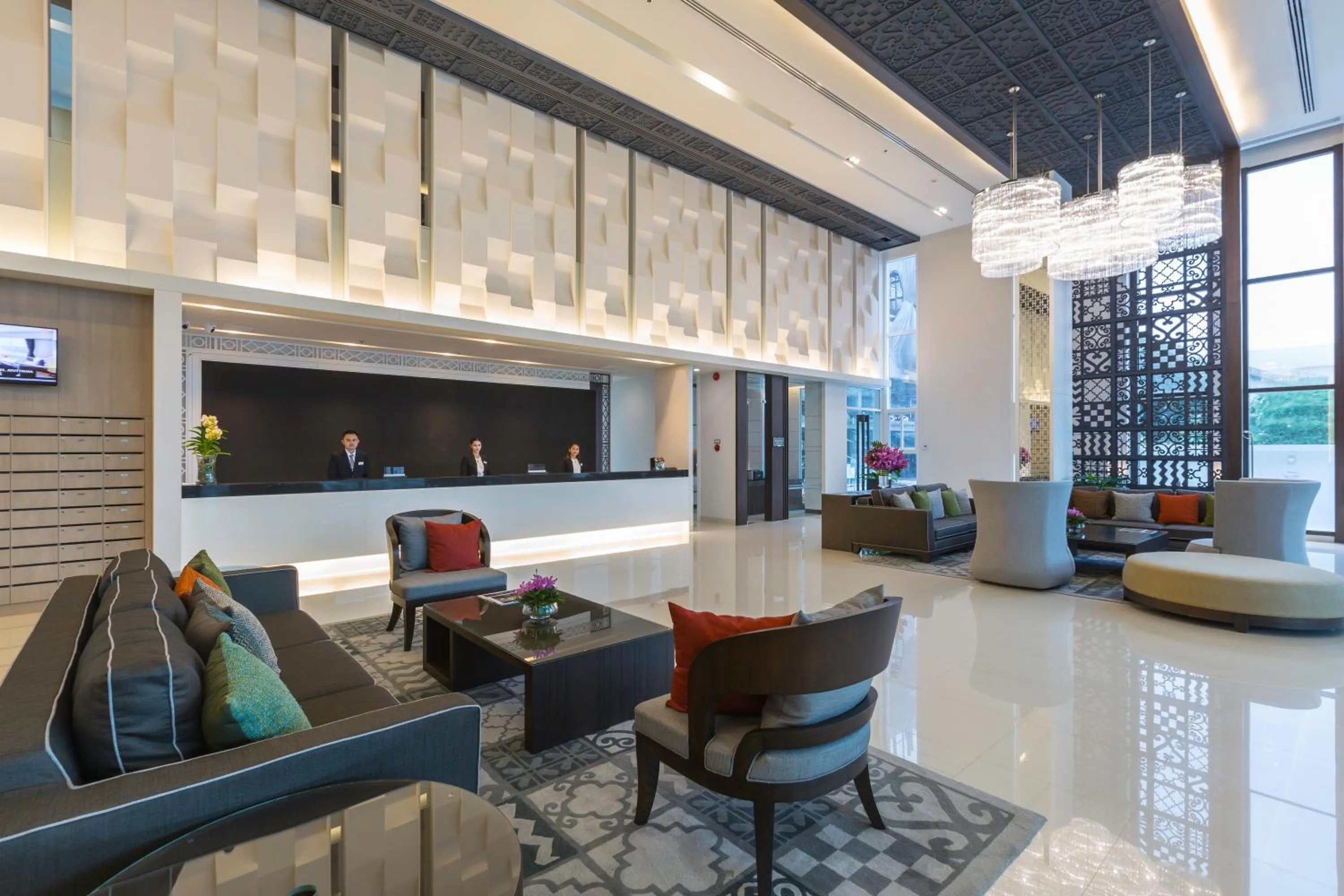 Lobby or reception in Kantary Hotel Korat