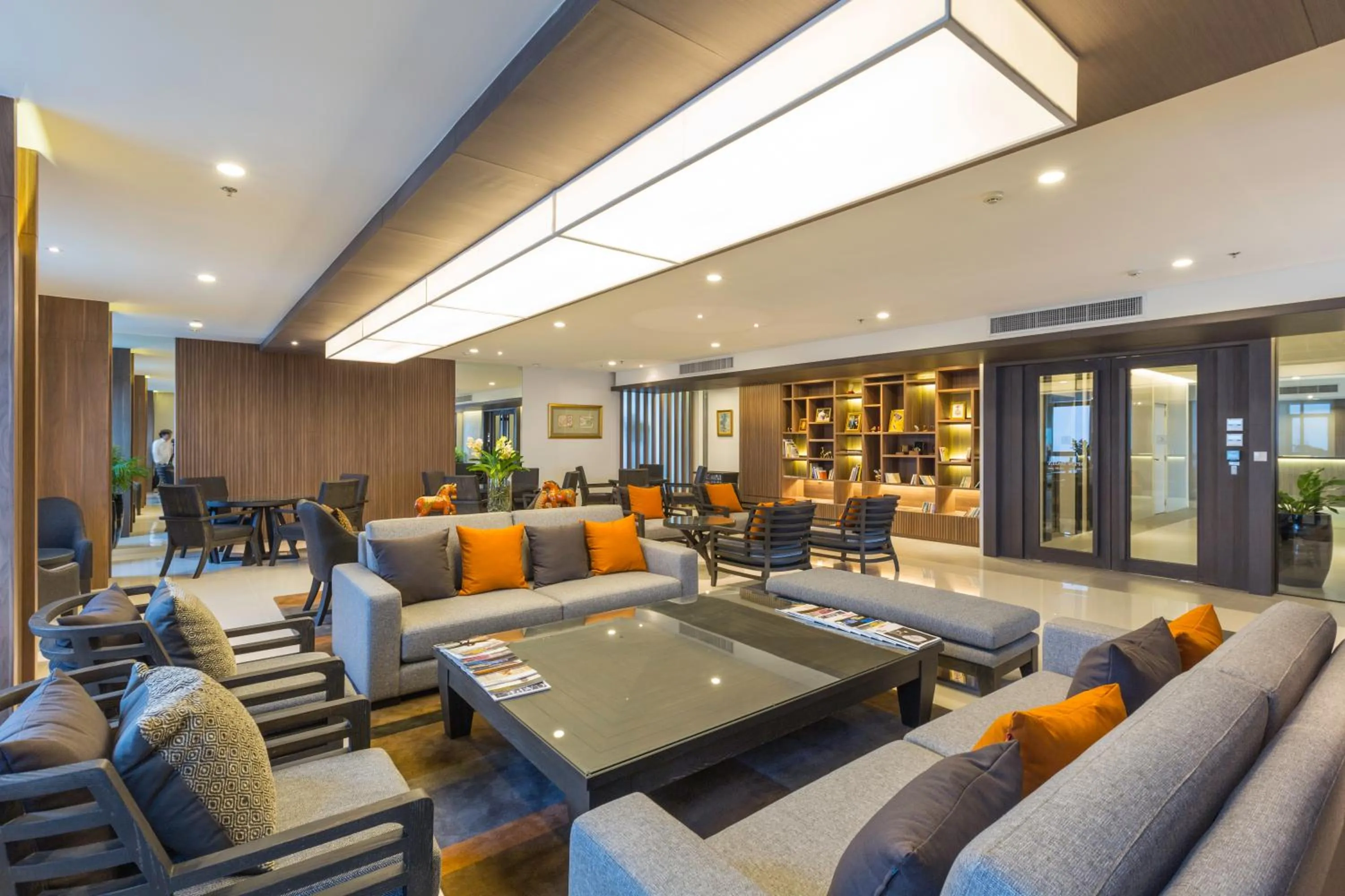 Communal lounge/ TV room in Kantary Hotel Korat