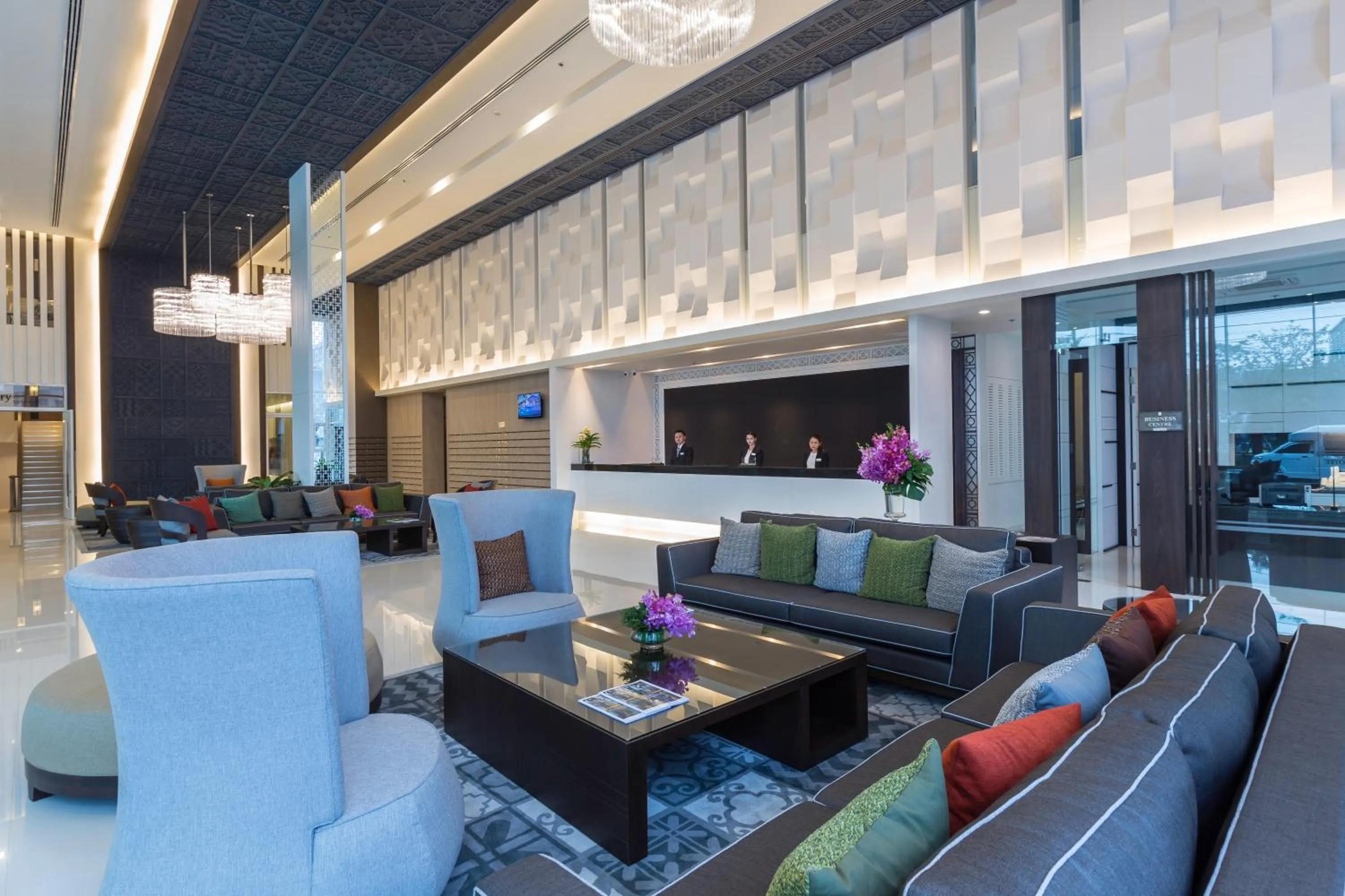 Lobby or reception in Kantary Hotel Korat