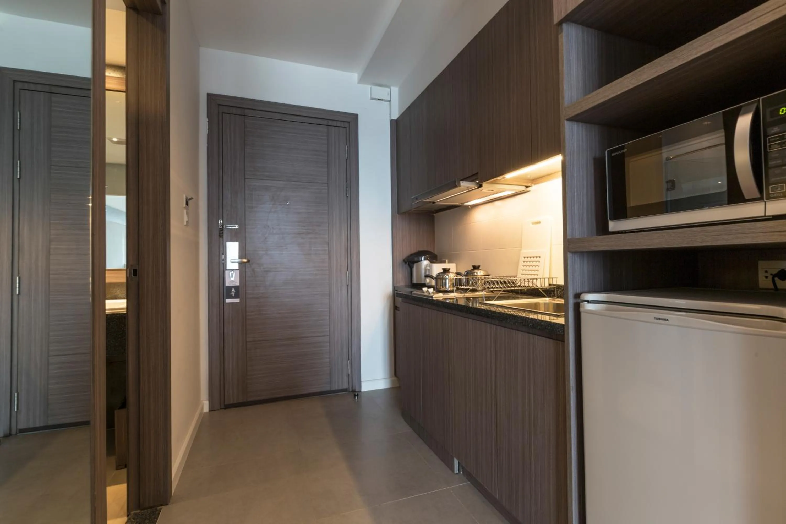 Kitchen or kitchenette in Kantary Hotel Korat