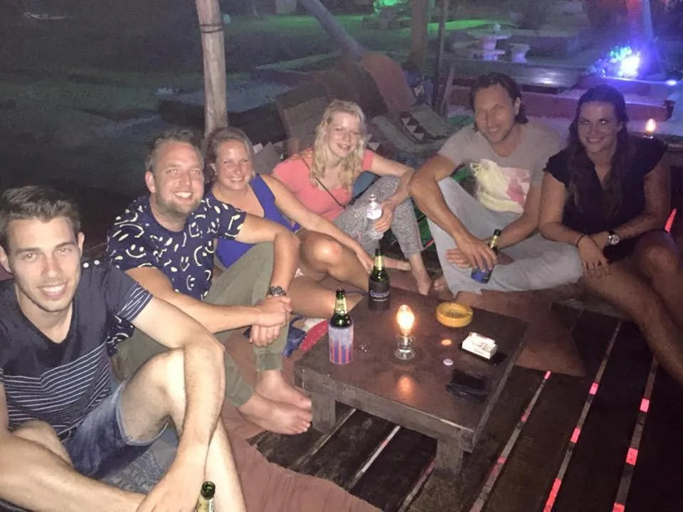 group of guests in Two Rocks Bungalows