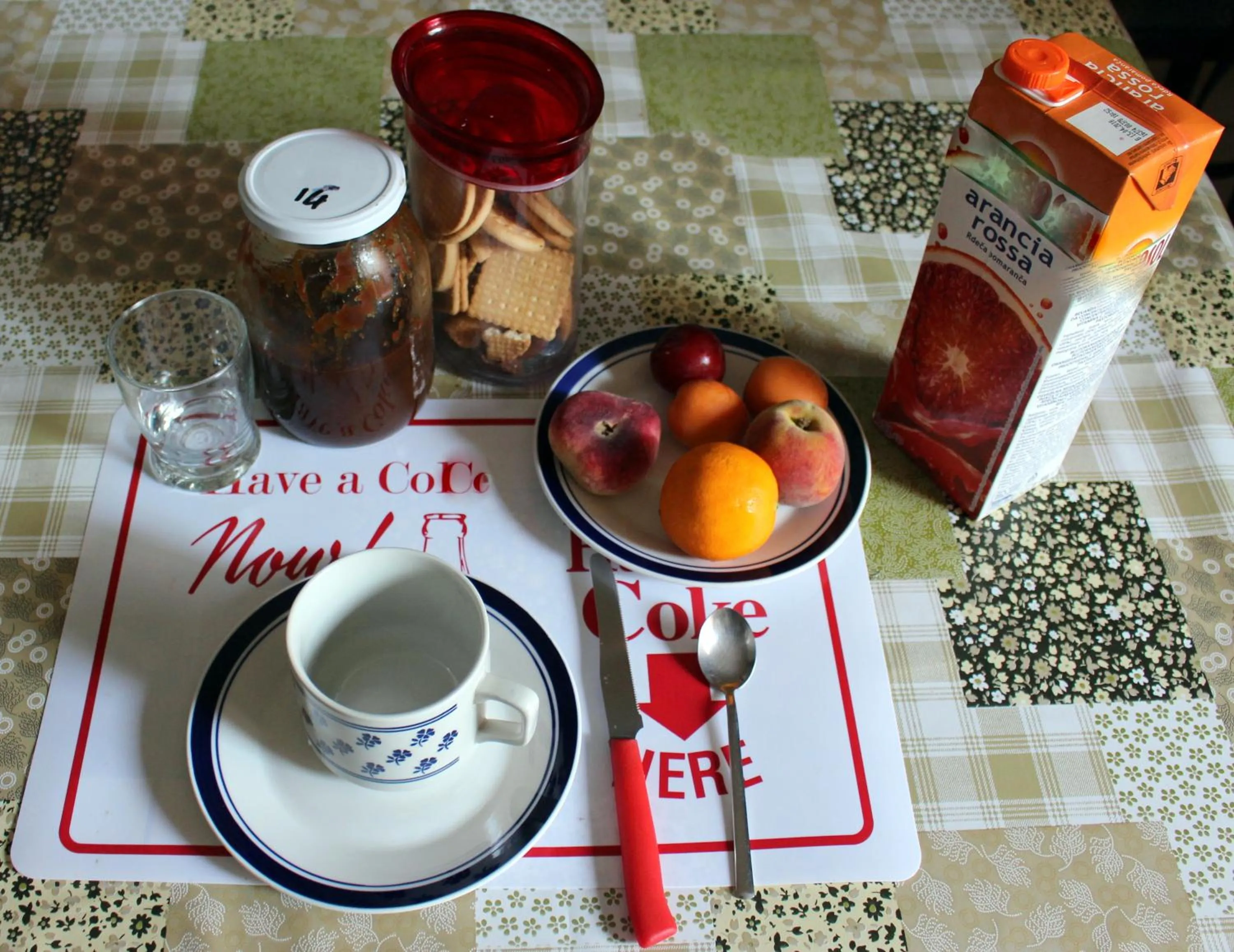 Food close-up in B&B Lili