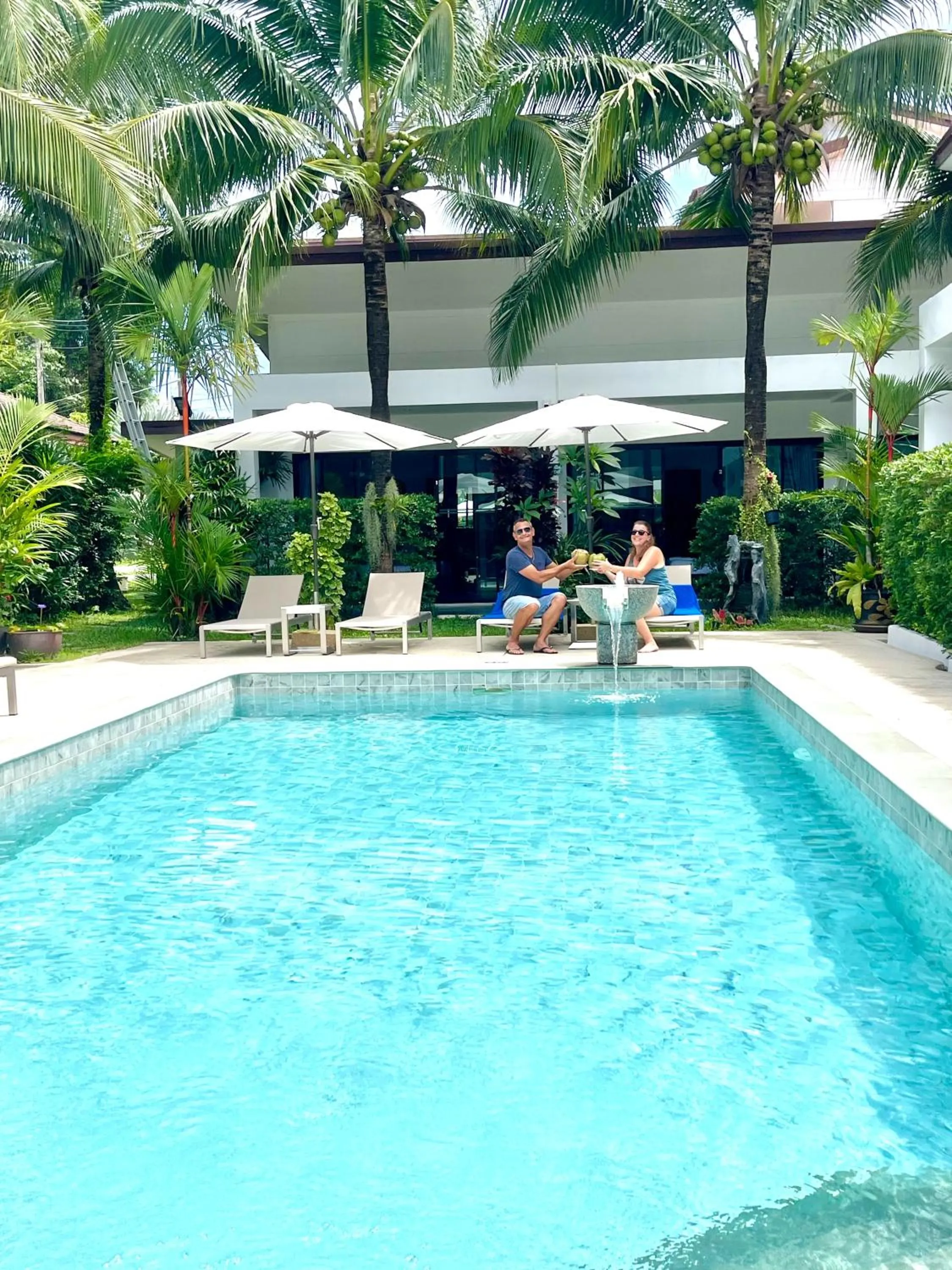 Guests in Lotus Bleu Resort & Restaurant