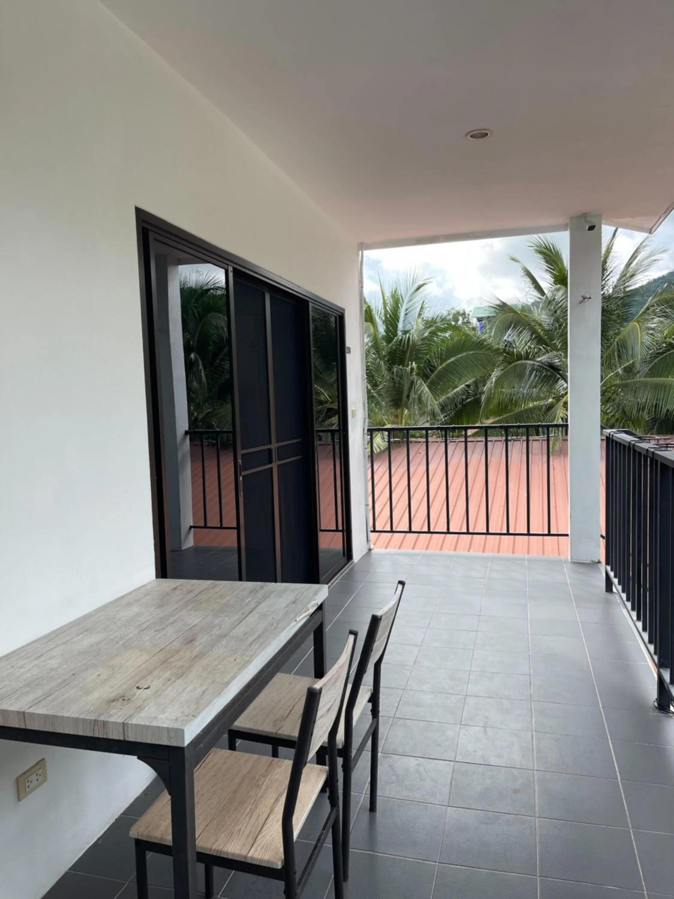 Balcony/Terrace in Lotus Bleu Resort & Restaurant