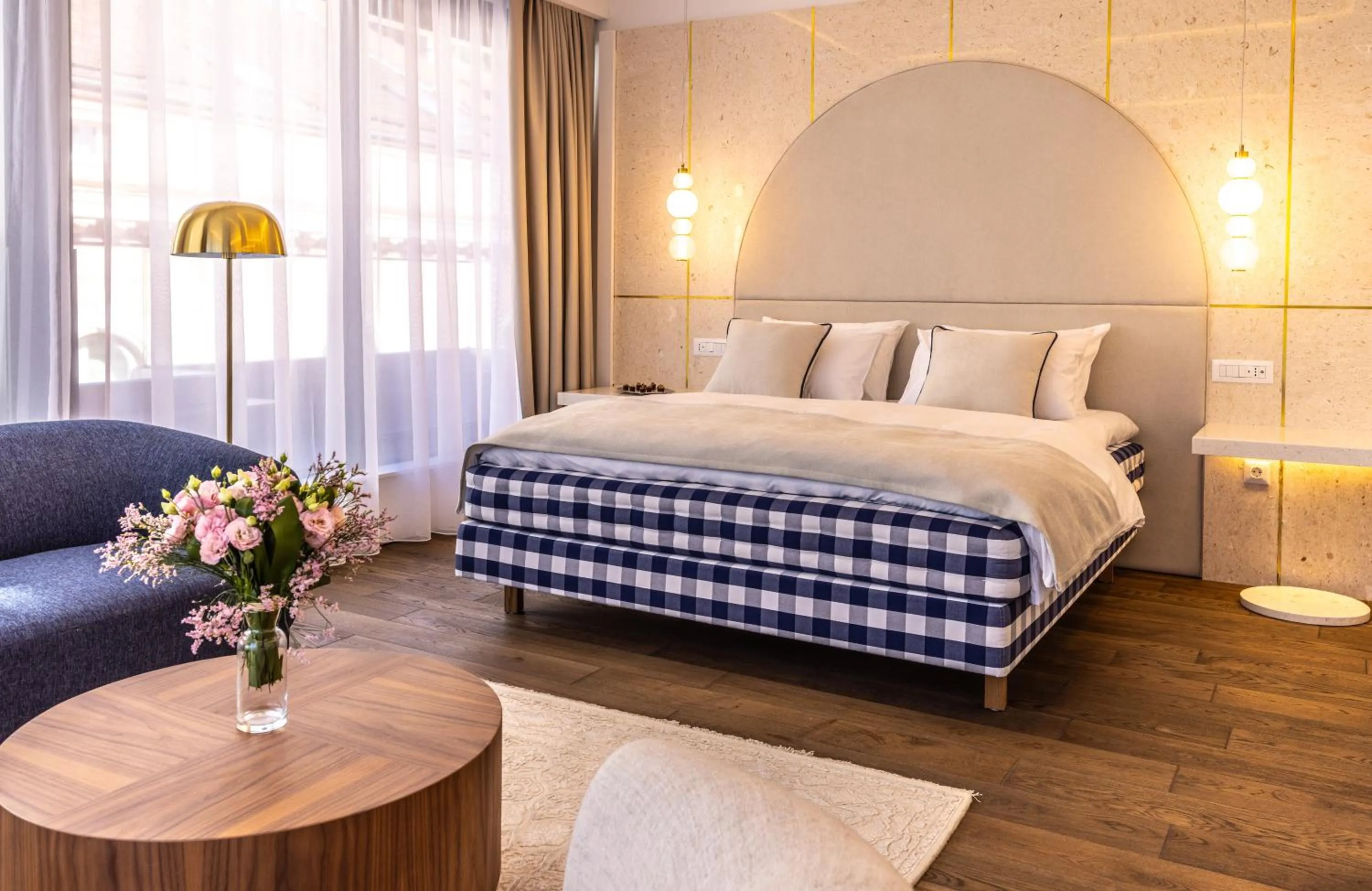 Bed in Apeiro City Avant-garde Hotel