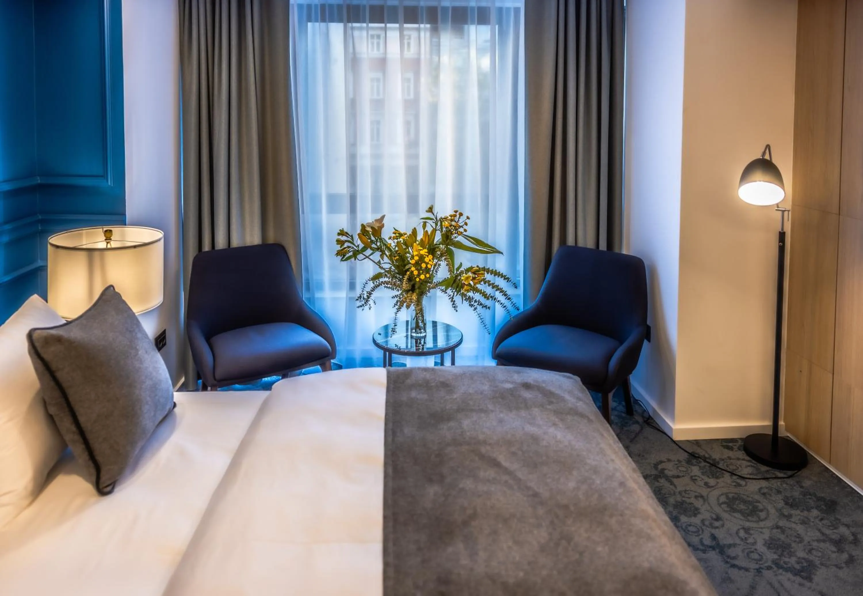 Bed in Apeiro City Avant-garde Hotel