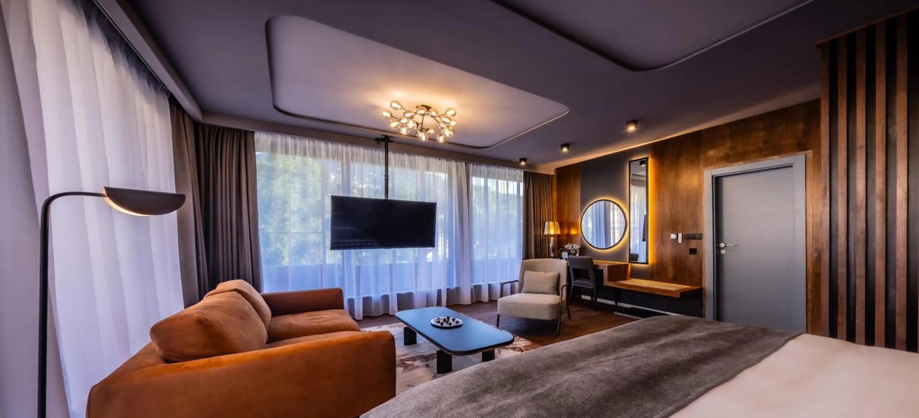 Bed in Apeiro City Avant-garde Hotel