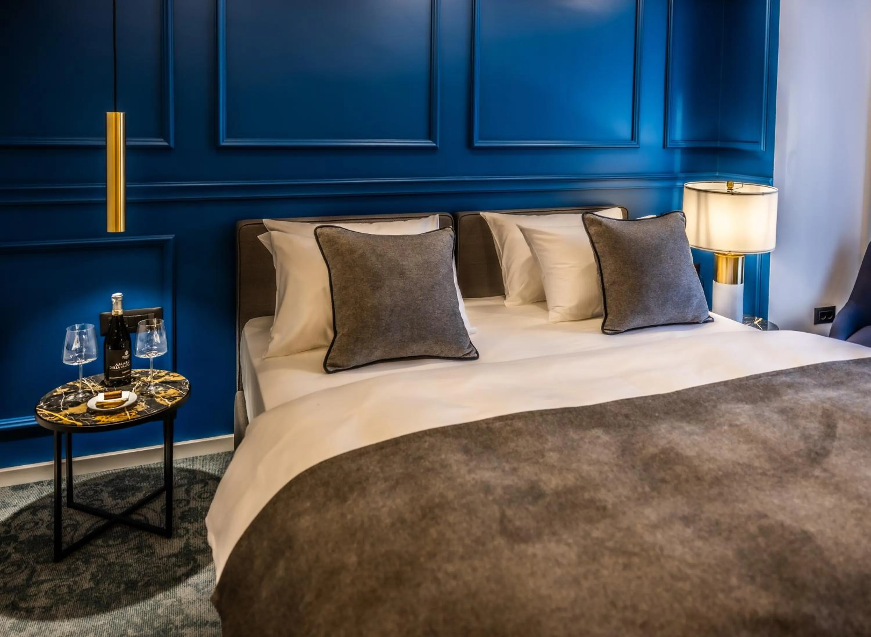 Bed in Apeiro City Avant-garde Hotel