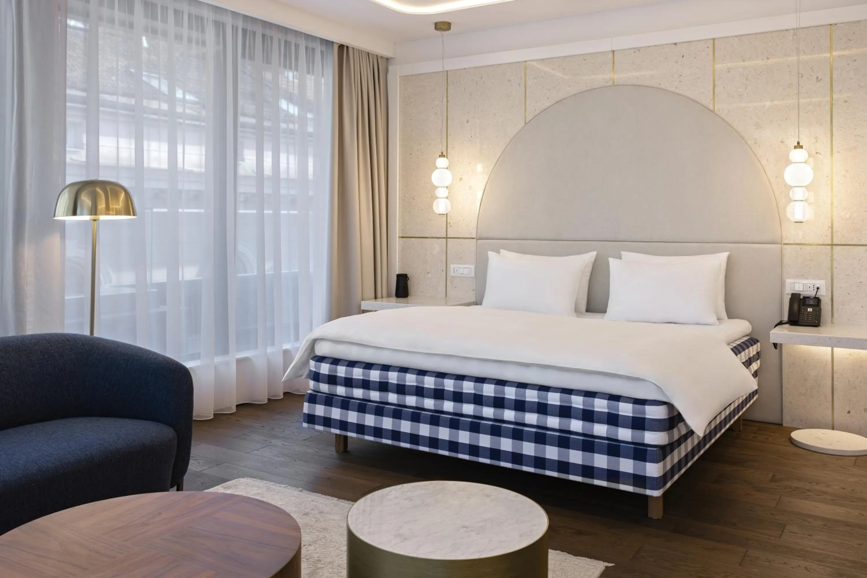 Bed in Apeiro City Avant-garde Hotel