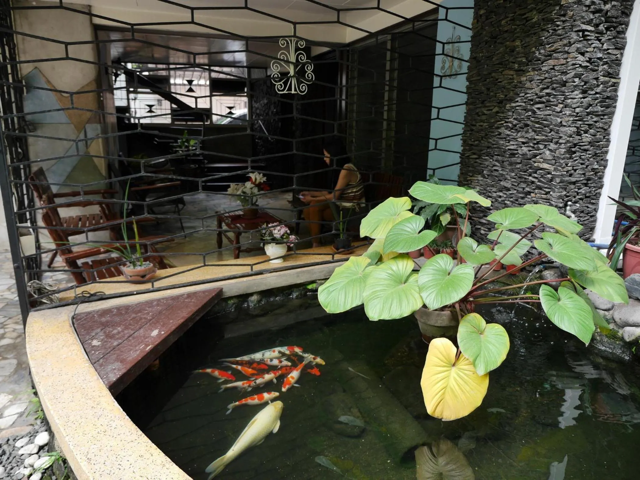 Decorative detail in New Manila Suites