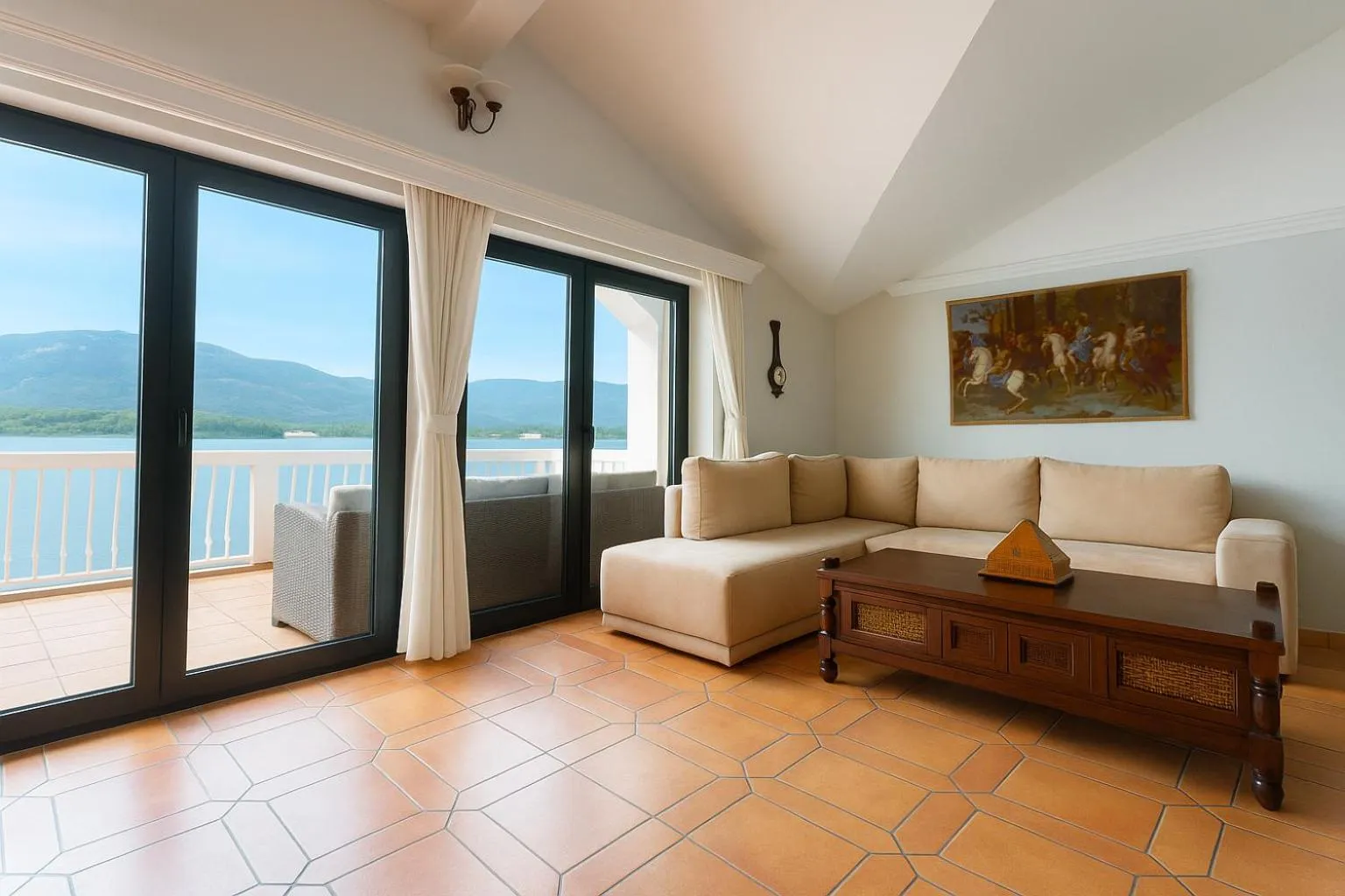 Seating area in Apart-hotel Villa Lav