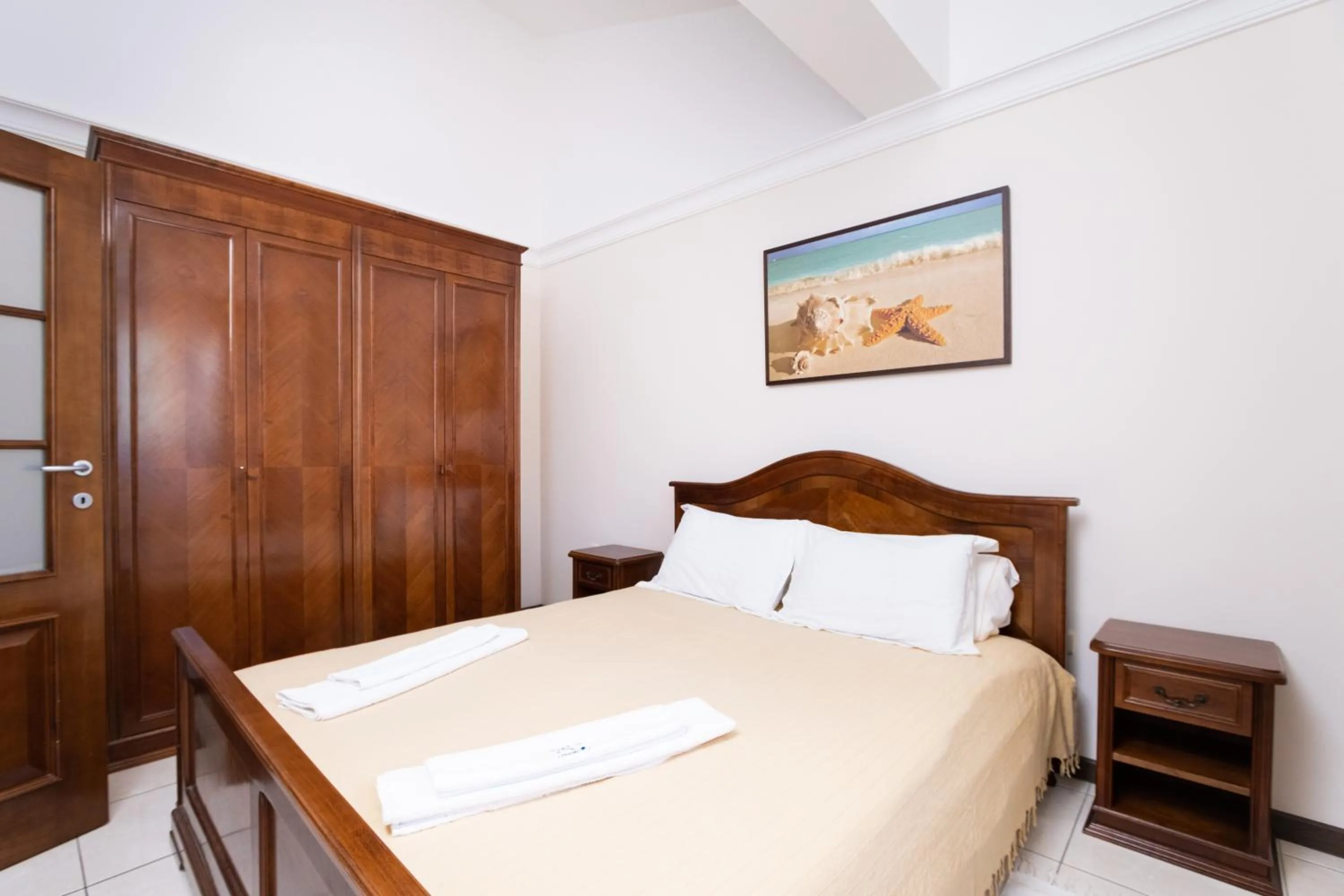 Bedroom, Bed in Apart-hotel Villa Lav