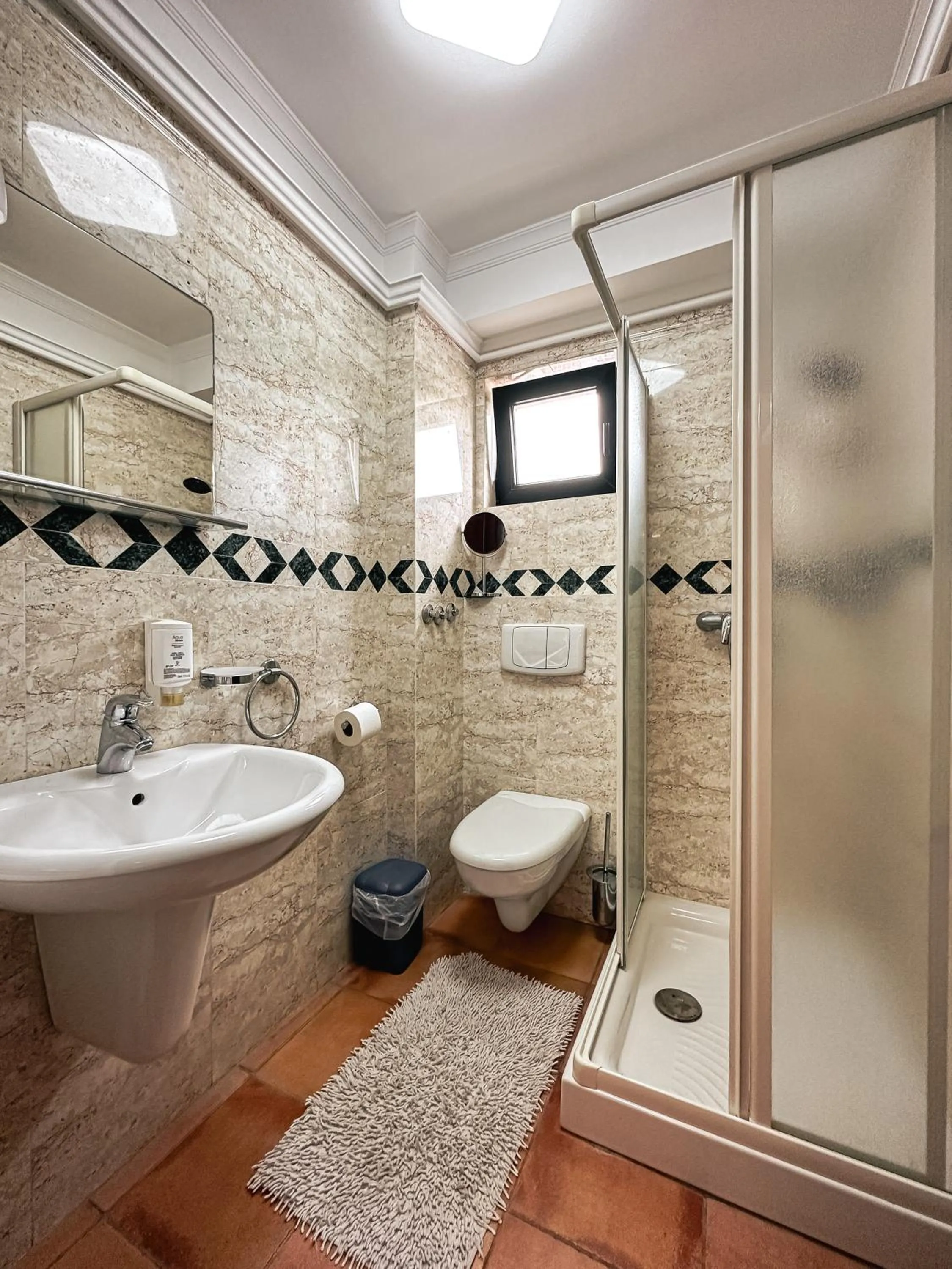 Shower in Apart-hotel Villa Lav
