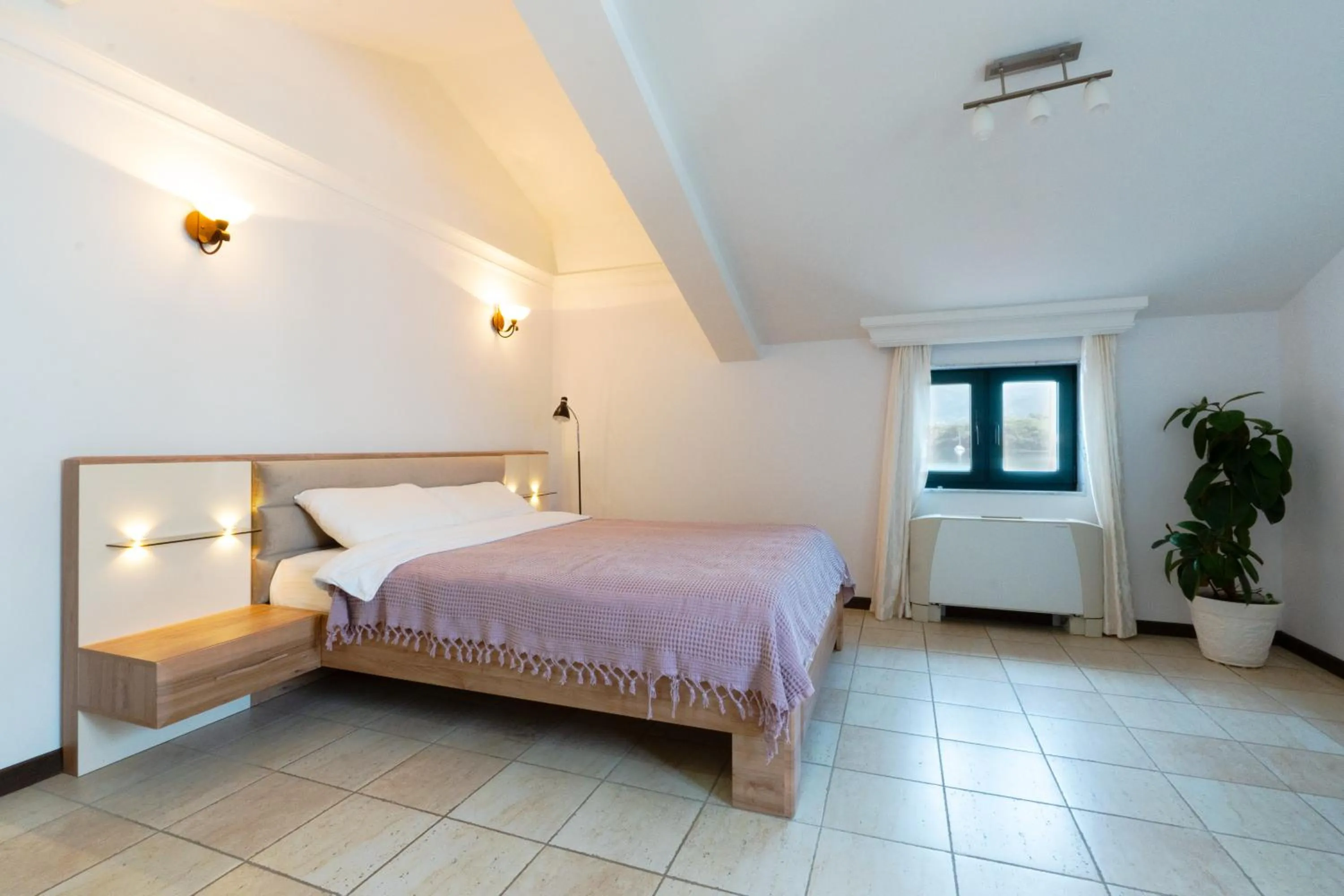 Bed in Apart-hotel Villa Lav