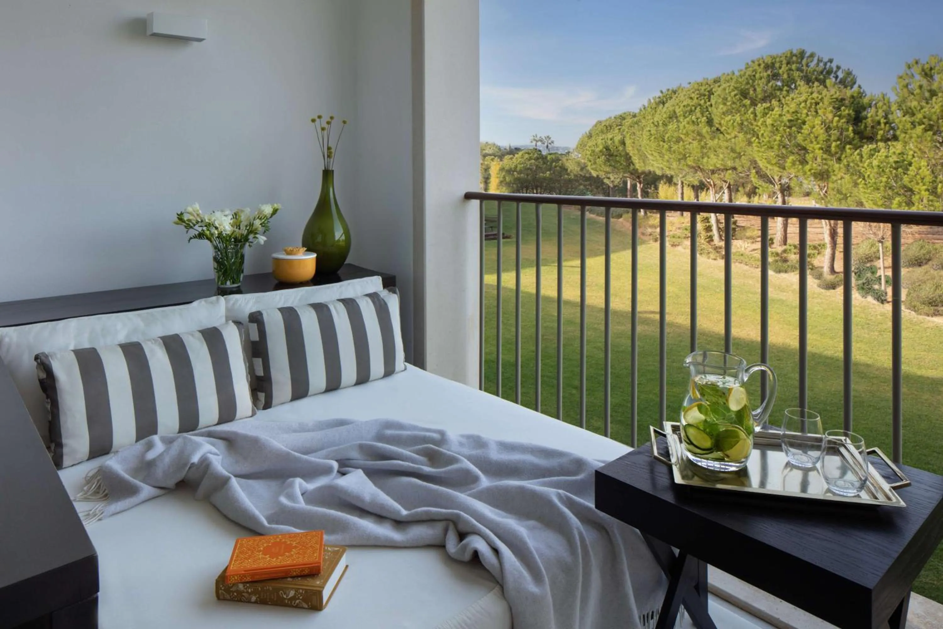 Property building, Bed in Anantara Vilamoura Algarve Resort