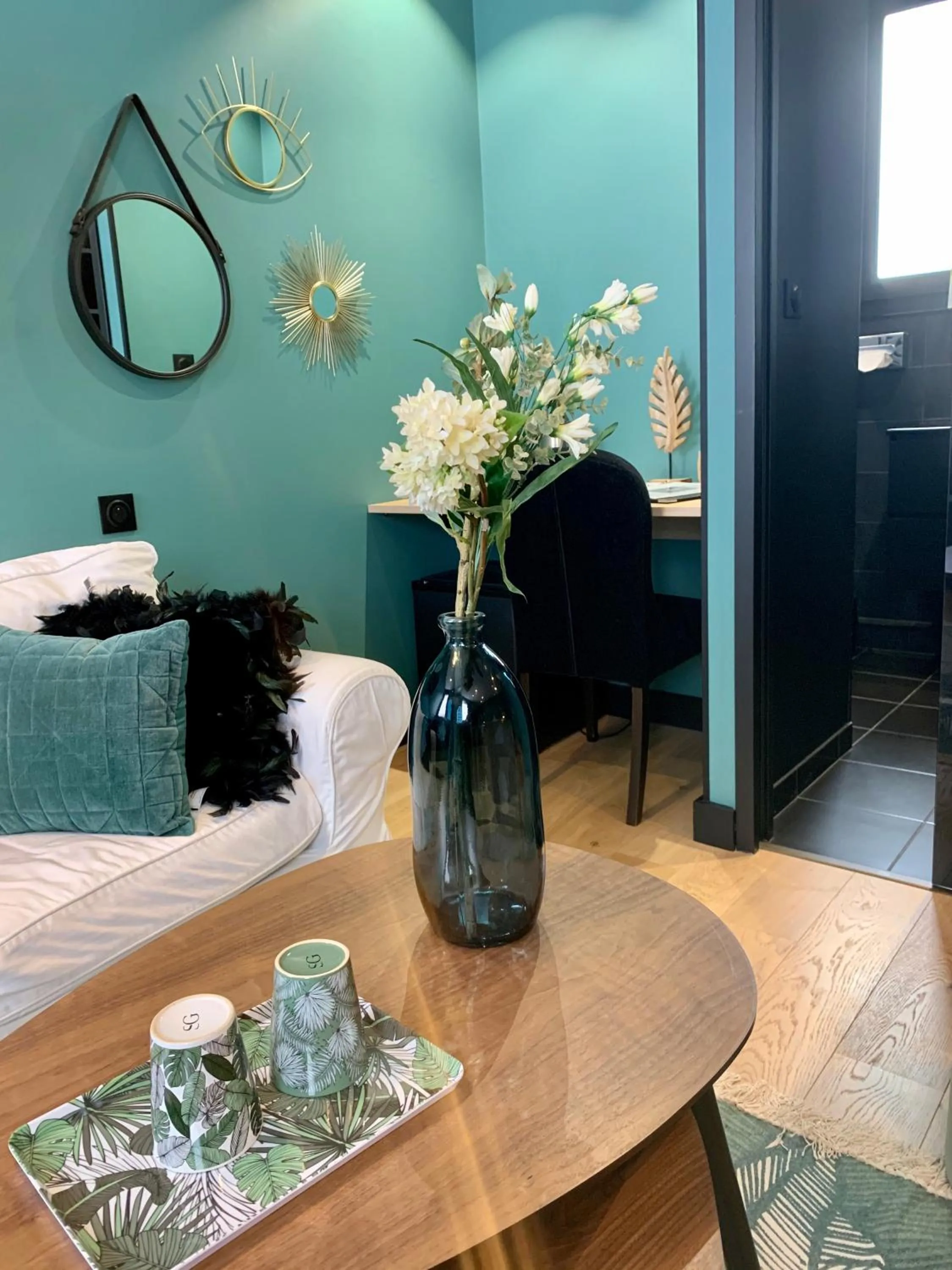 Decorative detail in Be Cottage Hotel