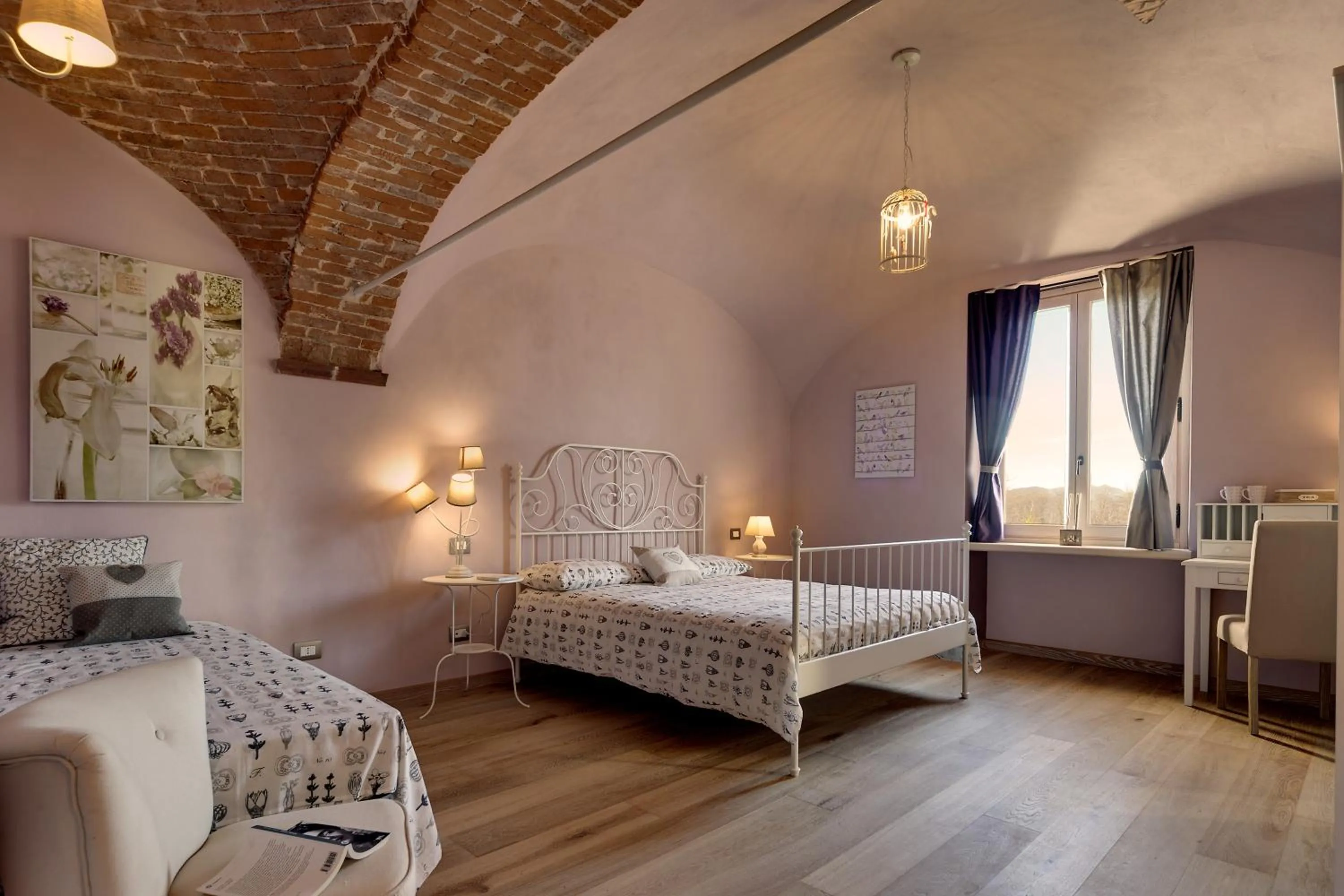 Photo of the whole room, Bed in Podere Demetra