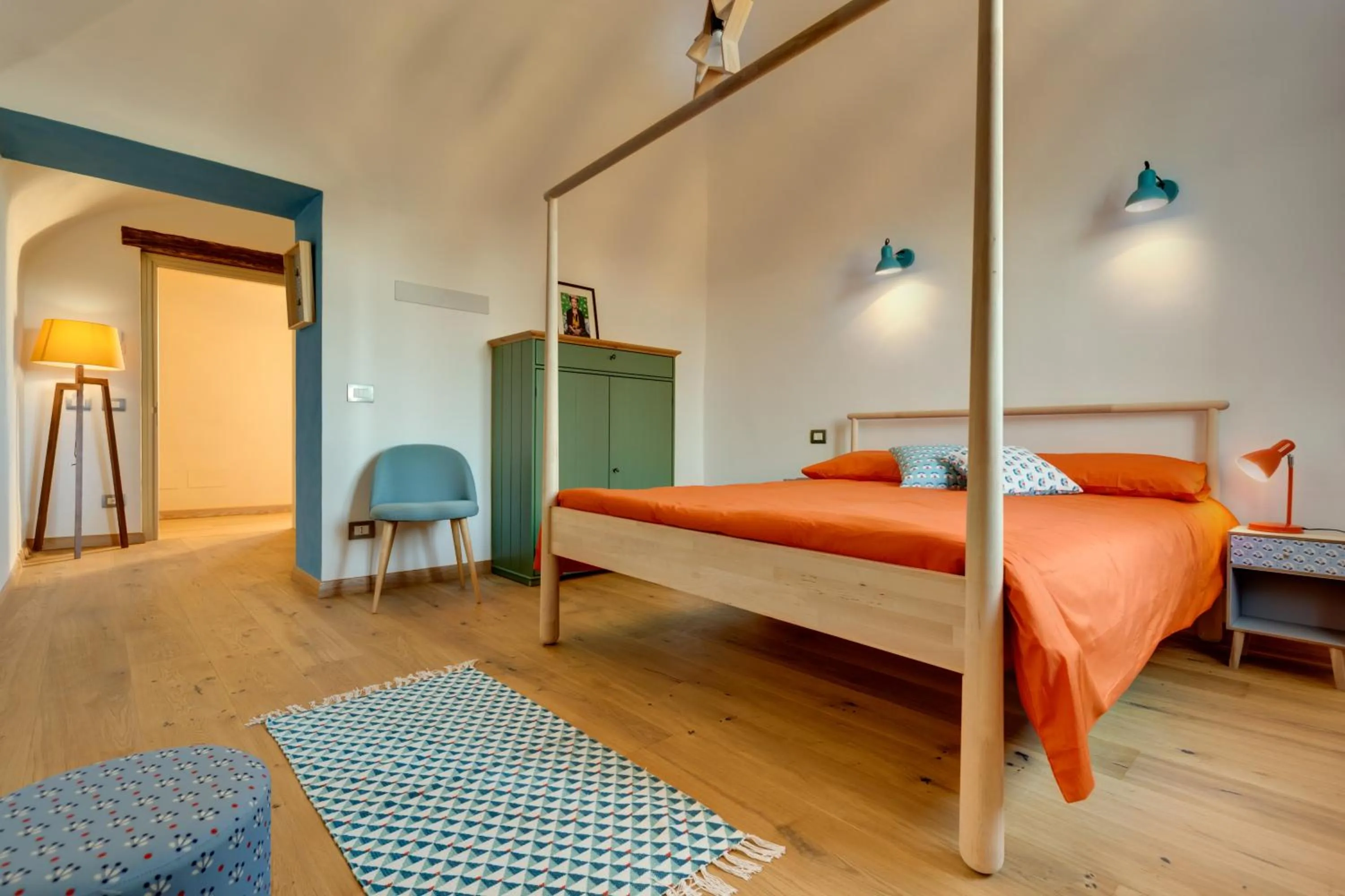Photo of the whole room, Bed in Podere Demetra