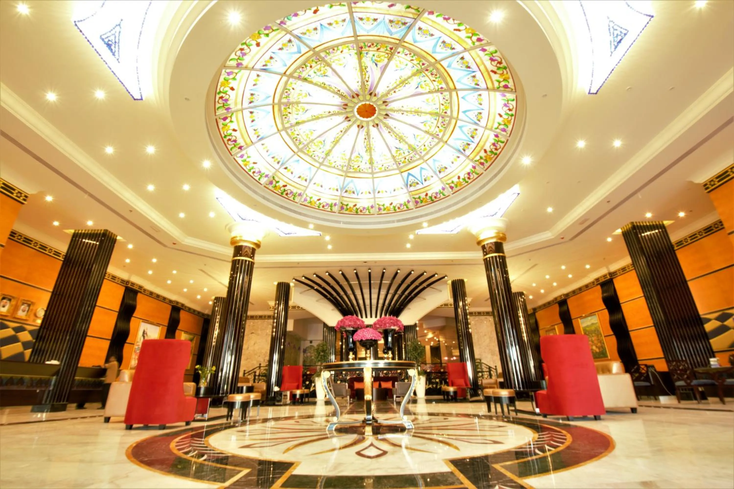Lobby or reception in Red Castle Hotel