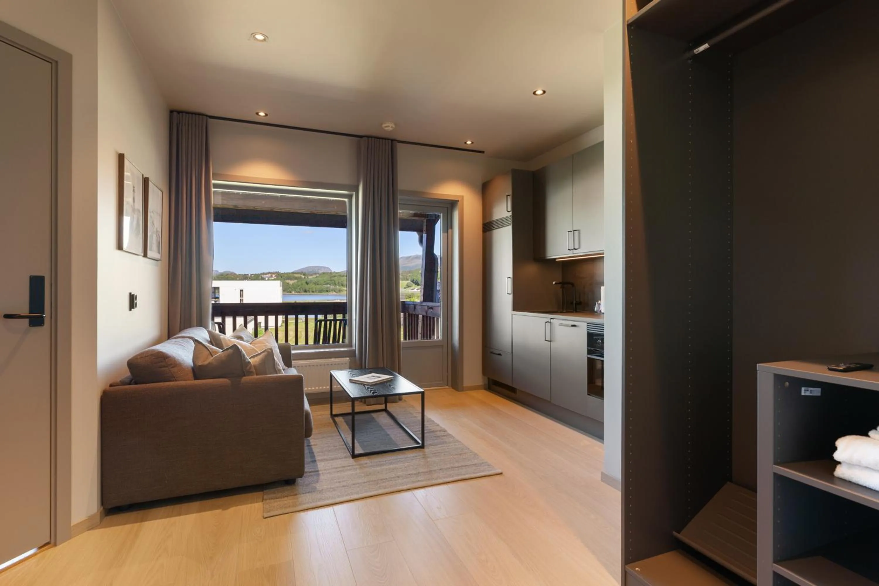 Living room in Bjugn Hotell