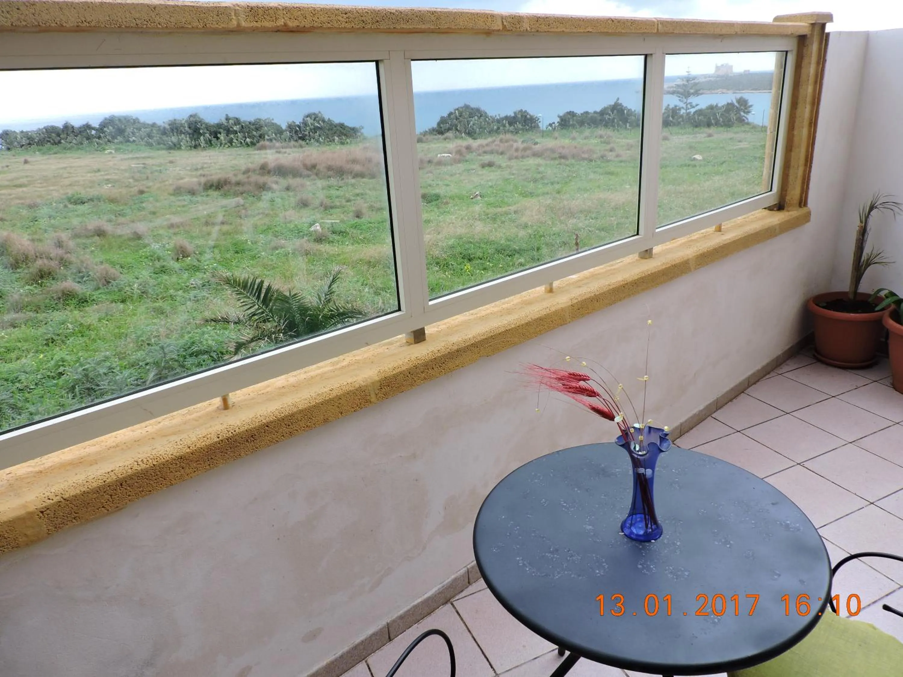 Balcony/Terrace in B&B Aquila Reale
