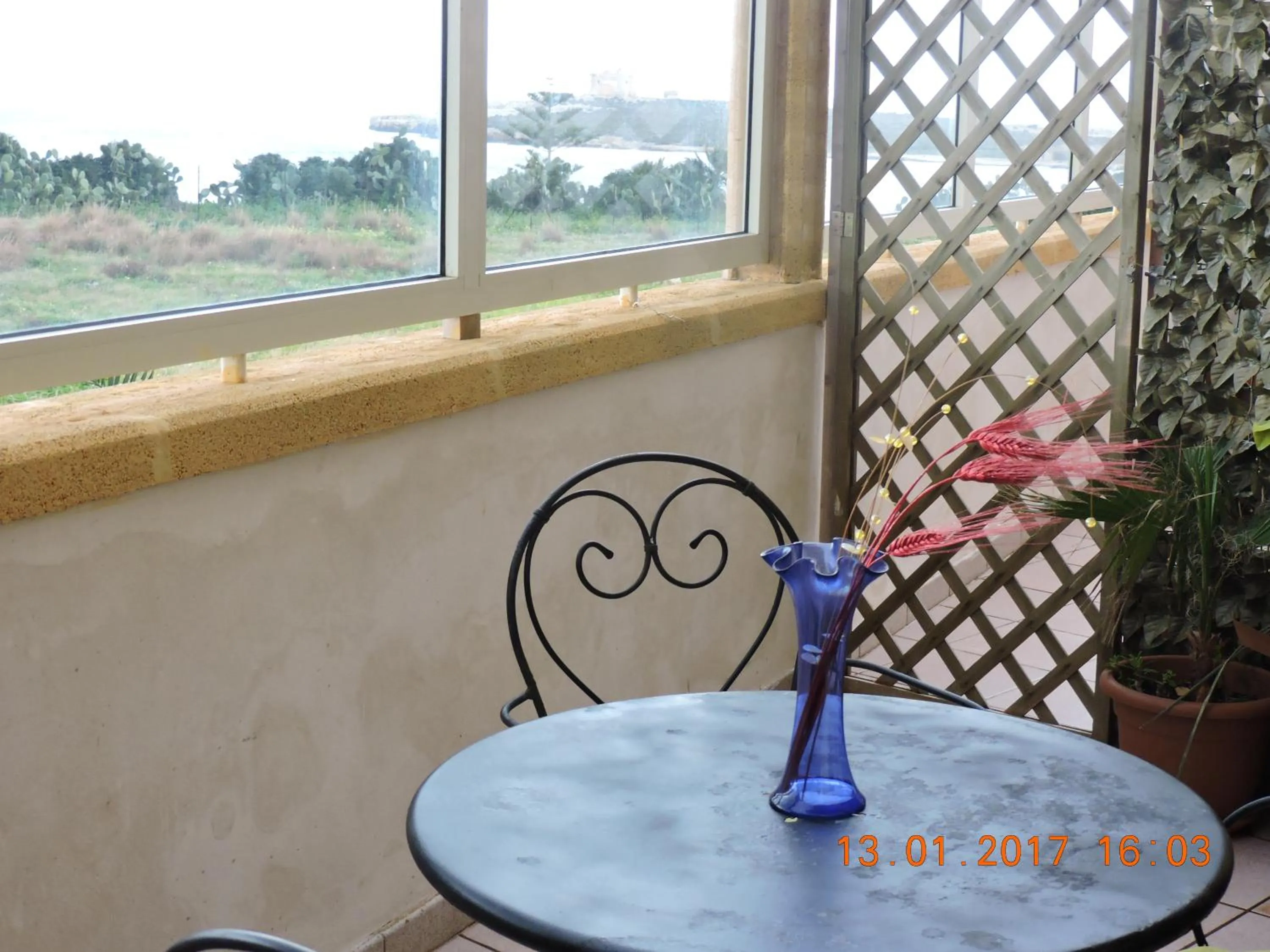 Balcony/Terrace in B&B Aquila Reale