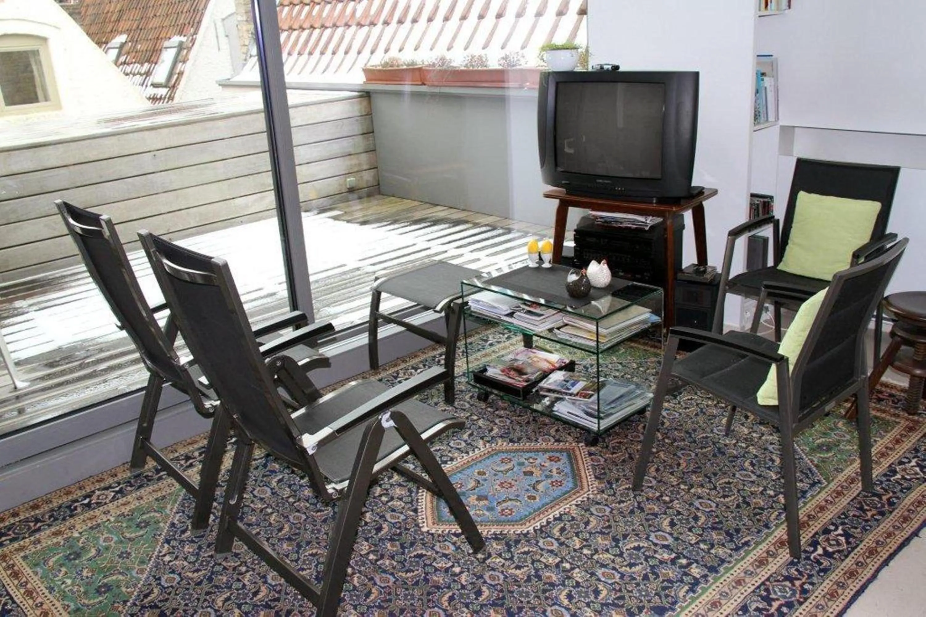 Living room in B&B 't Walleke