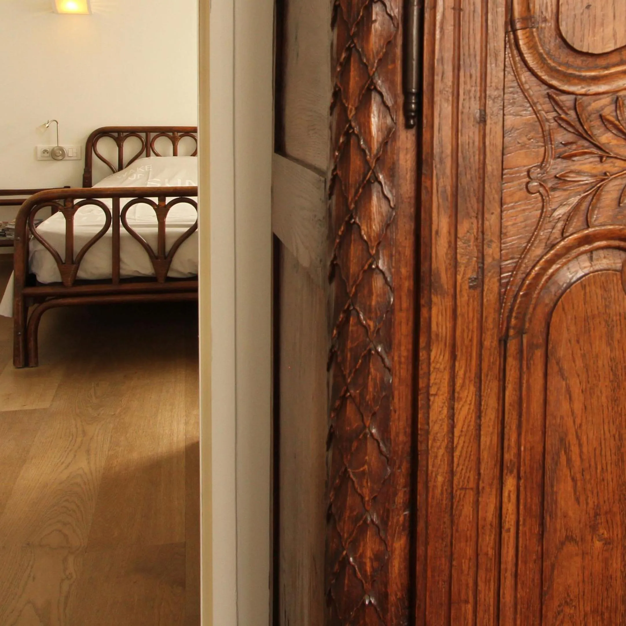 Photo of the whole room, Bed in B&B 't Walleke