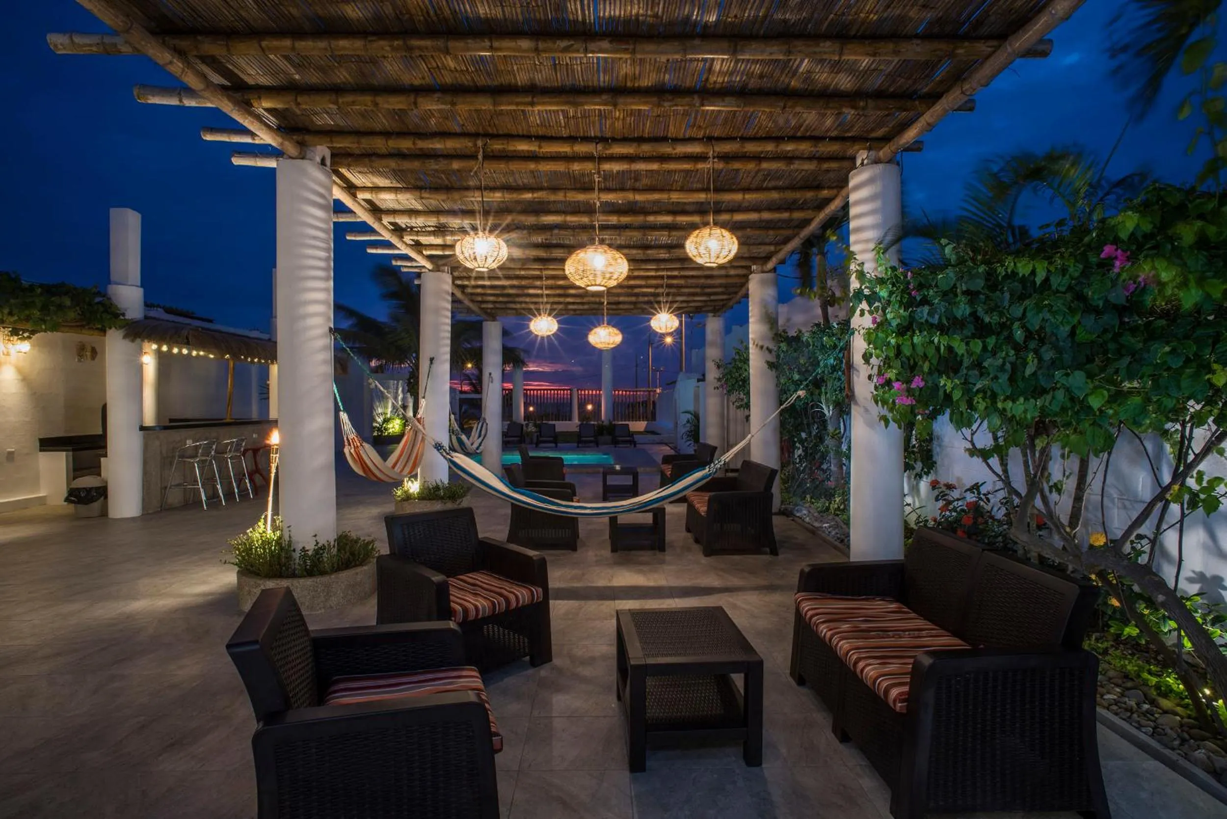 Garden in Hotel La Ría Playas