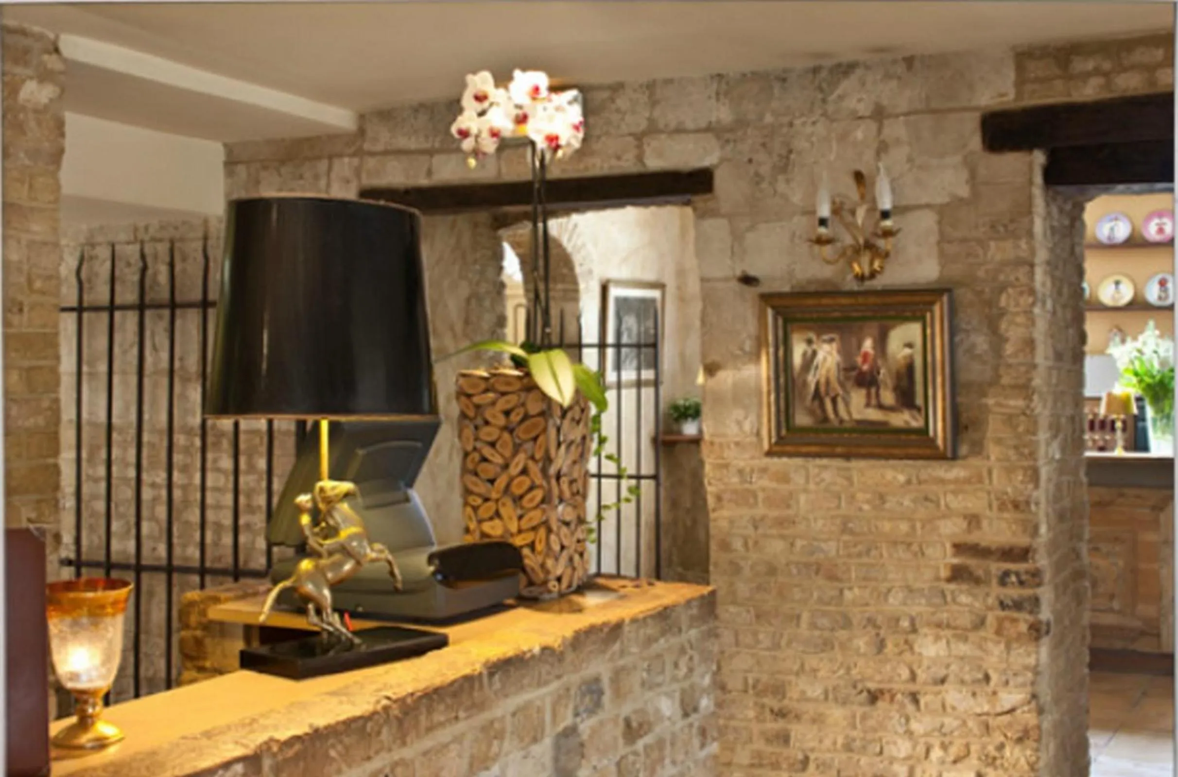 Lobby or reception in Château De Cocove