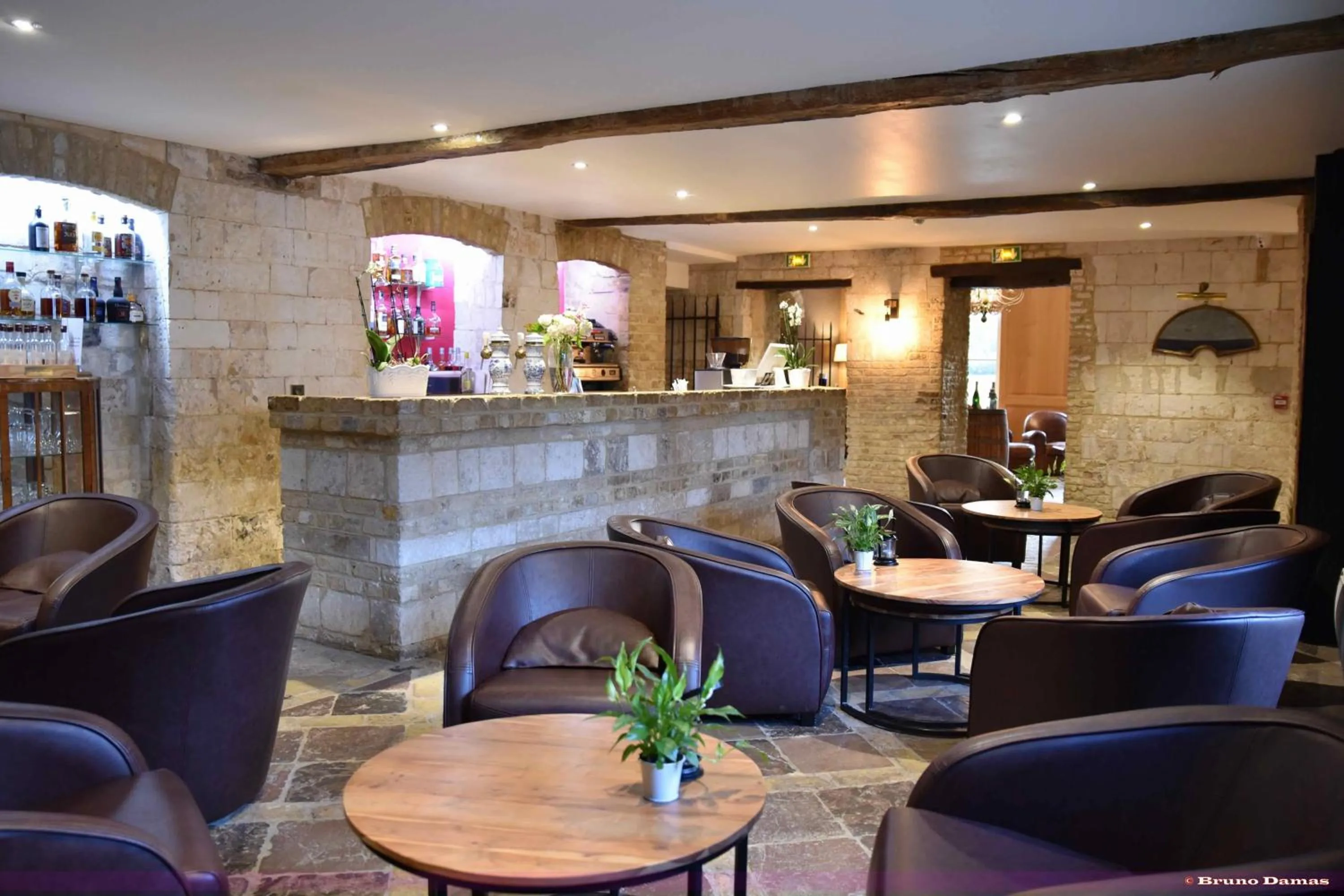 Lounge or bar in Château De Cocove