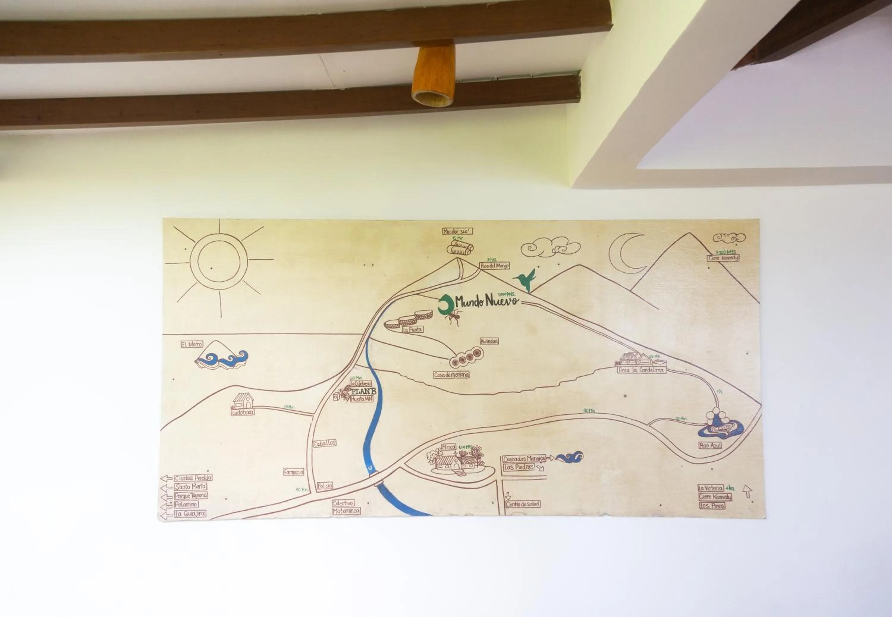 On site in Mundo Nuevo ECO LODGE