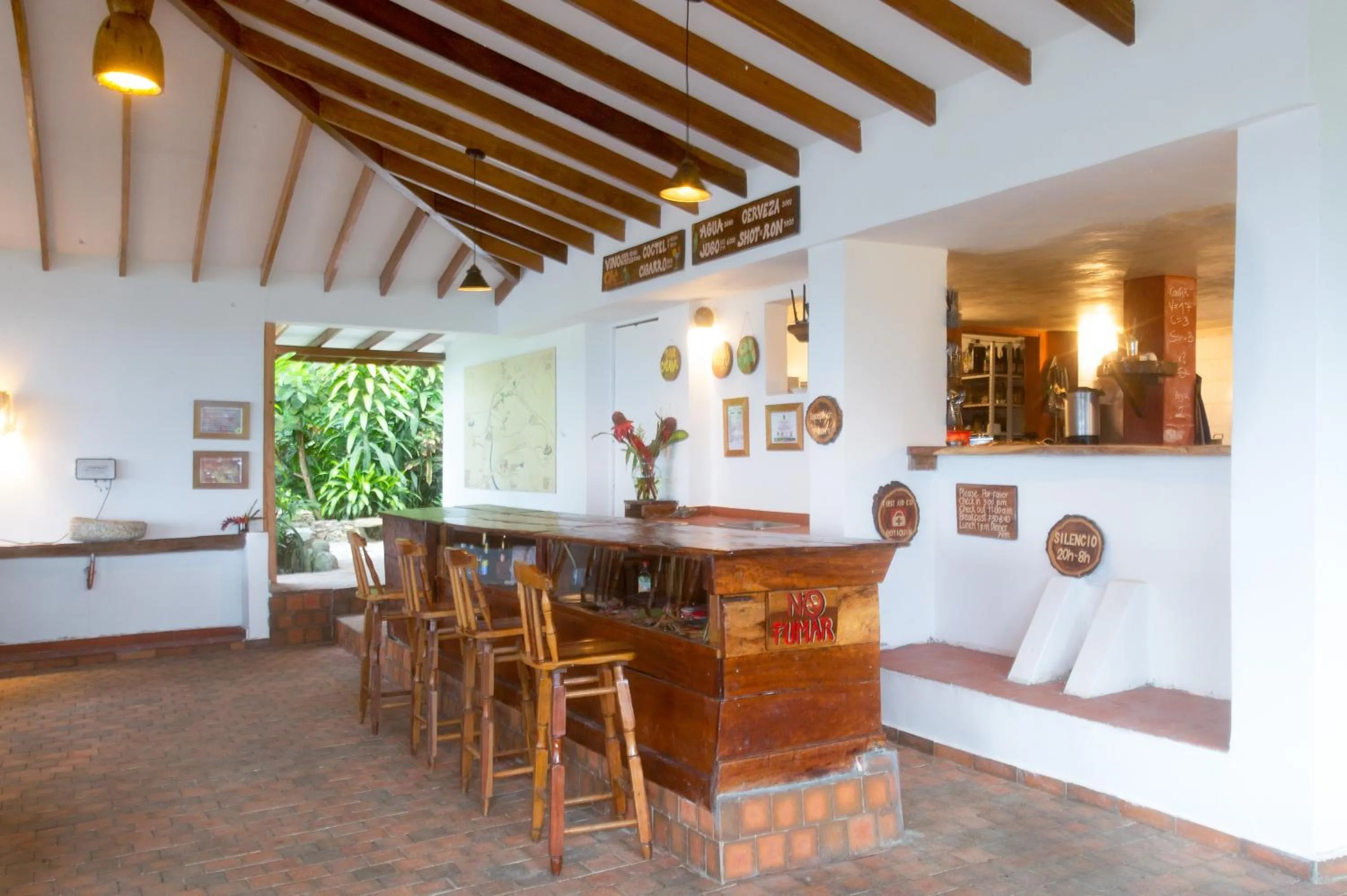 Lobby or reception in Mundo Nuevo ECO LODGE