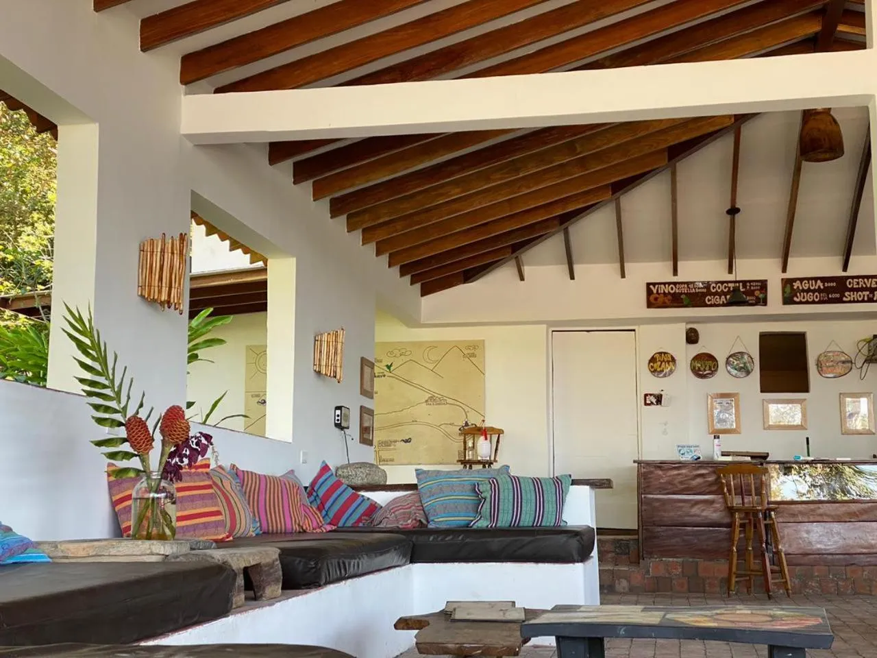Lobby or reception in Mundo Nuevo ECO LODGE
